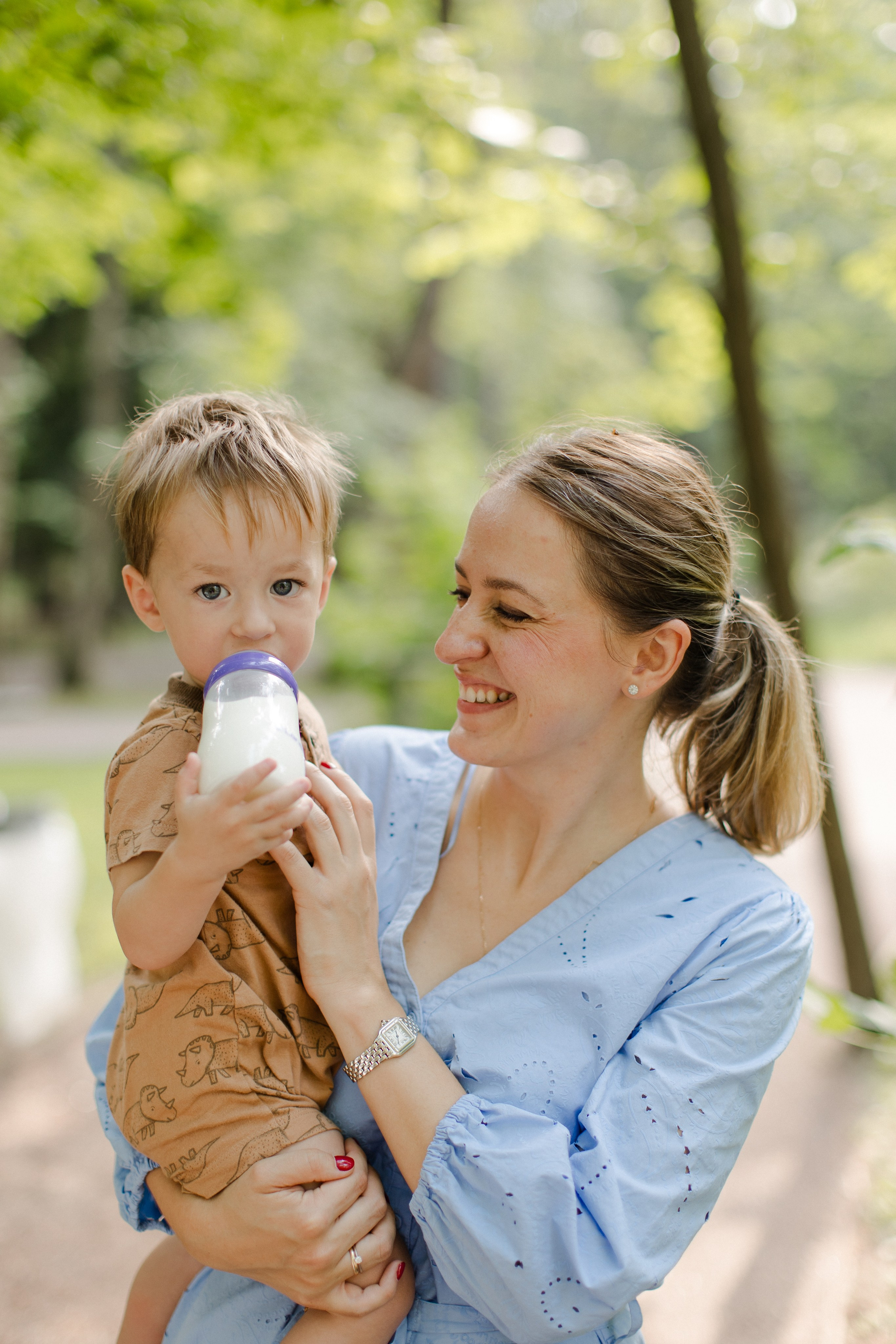 Прогулка в парке. Семейный и детский фотограф в Москве Кузьмина Мария