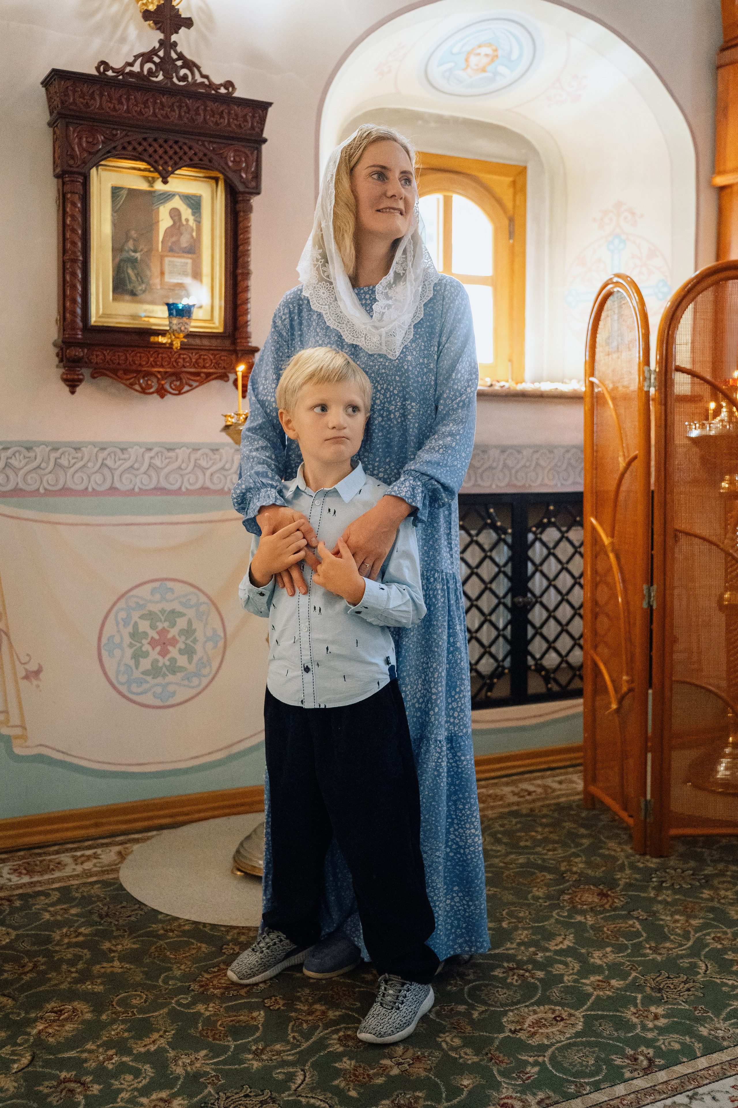 Крещение Марка. Фотограф Казакова Анастасия