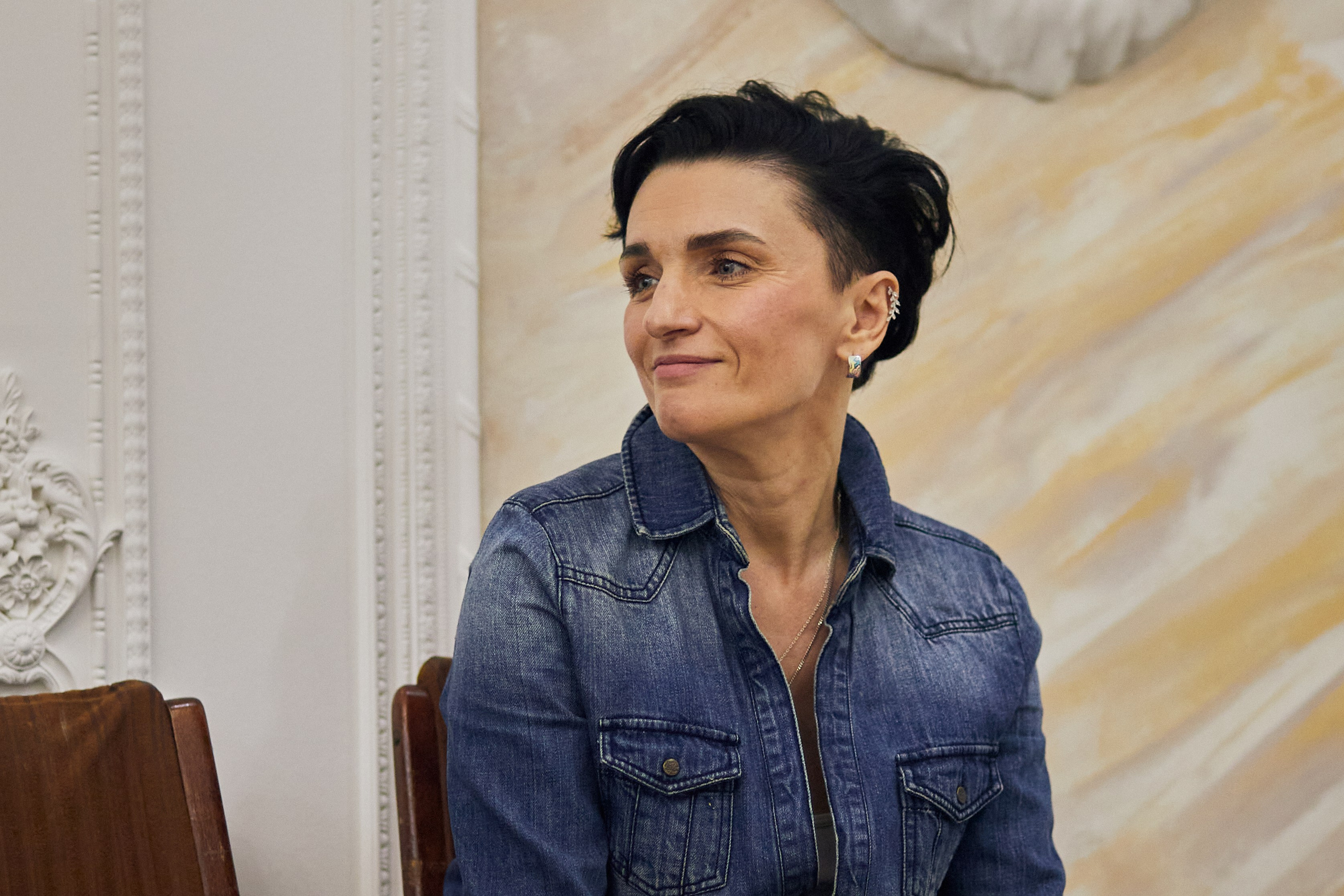 Лекция в салоне «Аврора». Фотограф Юлия Маринина