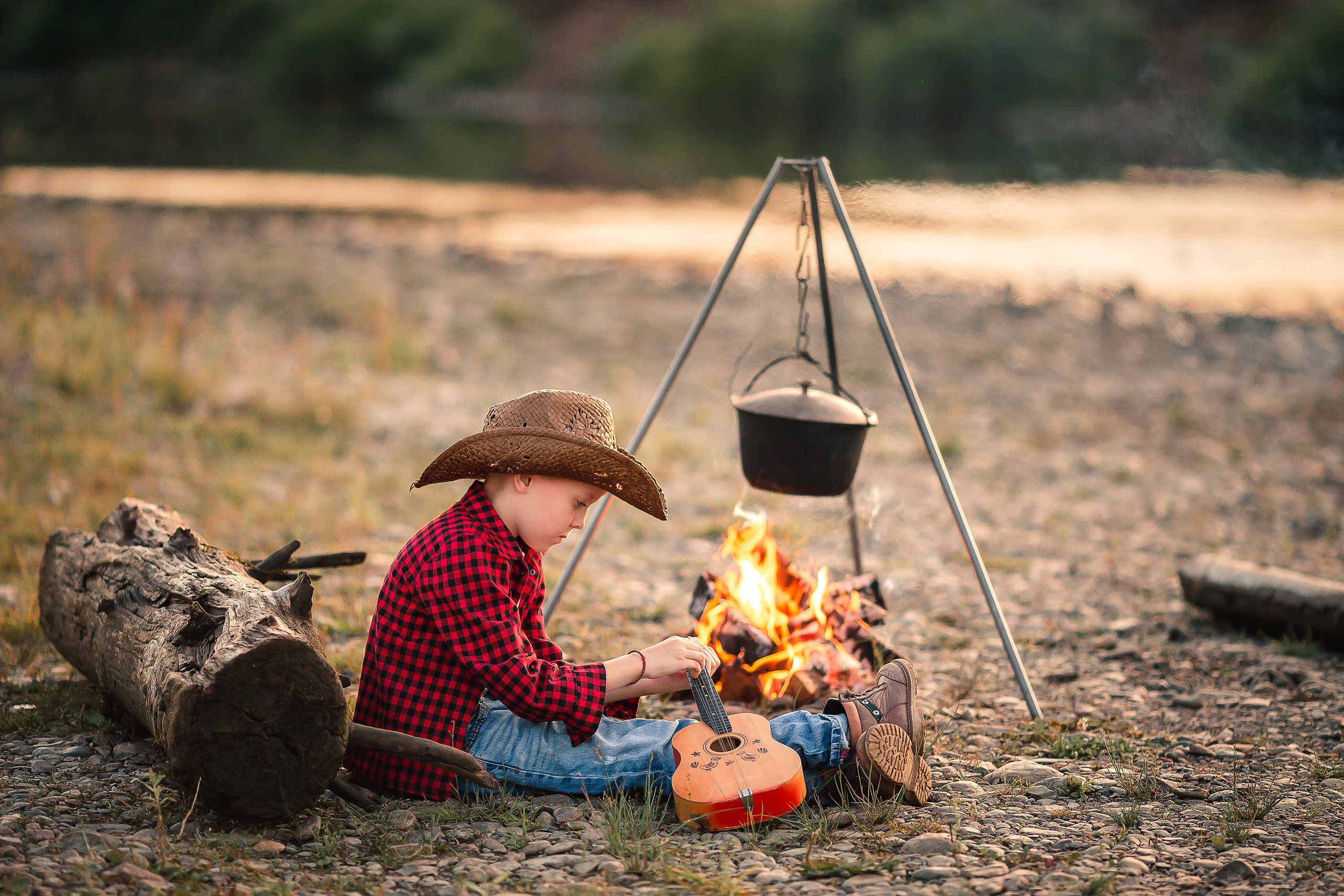 Маленькие ковбои. Детский и семейный фотограф в Красноярске Елена Коровкина