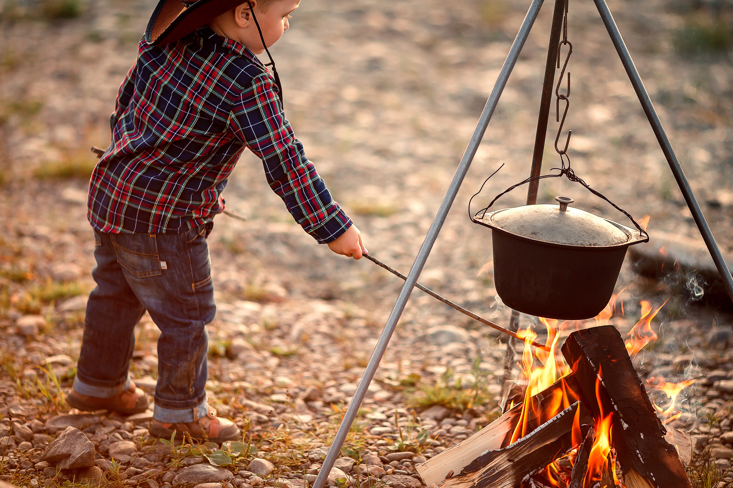 Маленькие ковбои. Детский и семейный фотограф в Красноярске Елена Коровкина