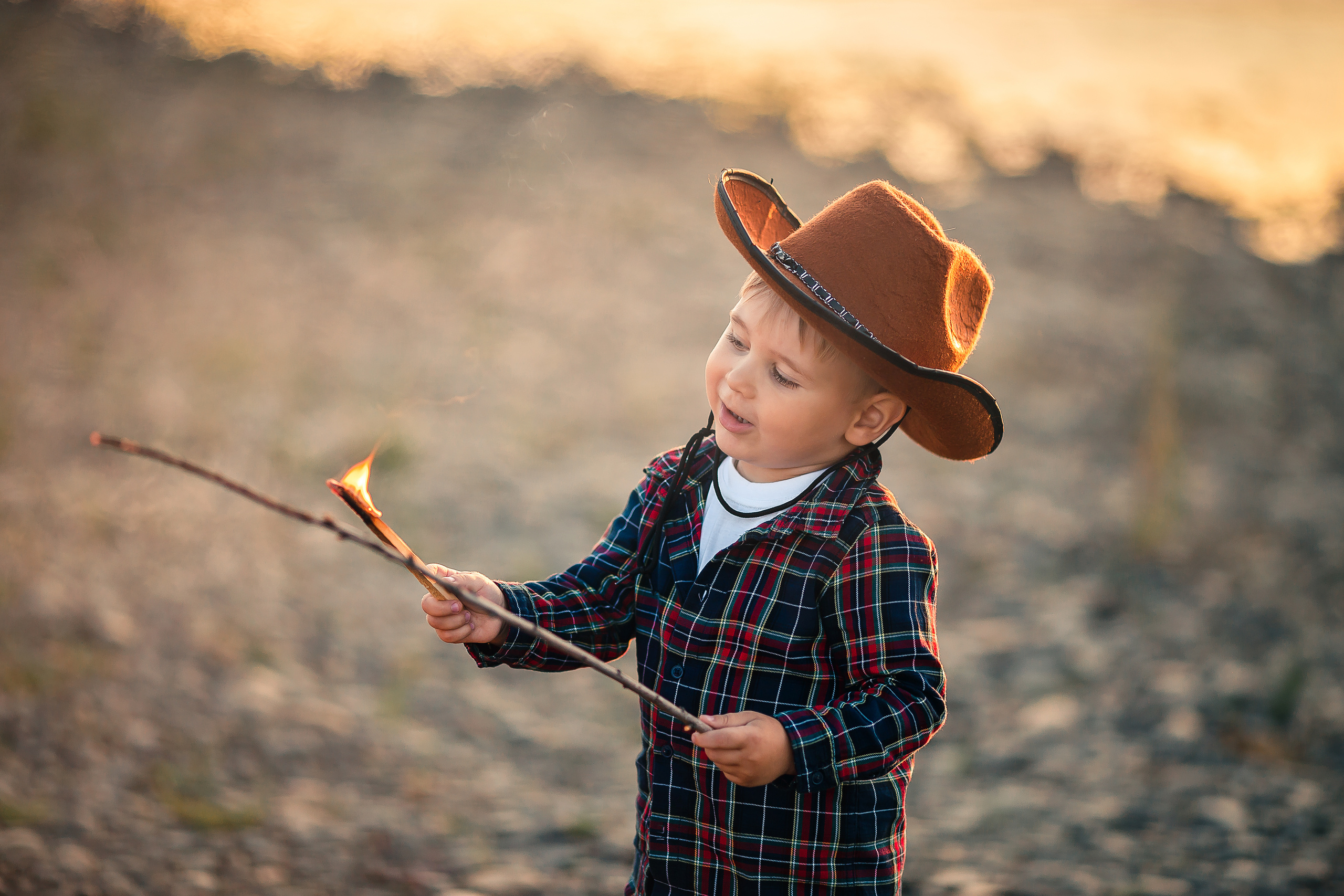 Маленькие ковбои. Детский и семейный фотограф в Красноярске Елена Коровкина