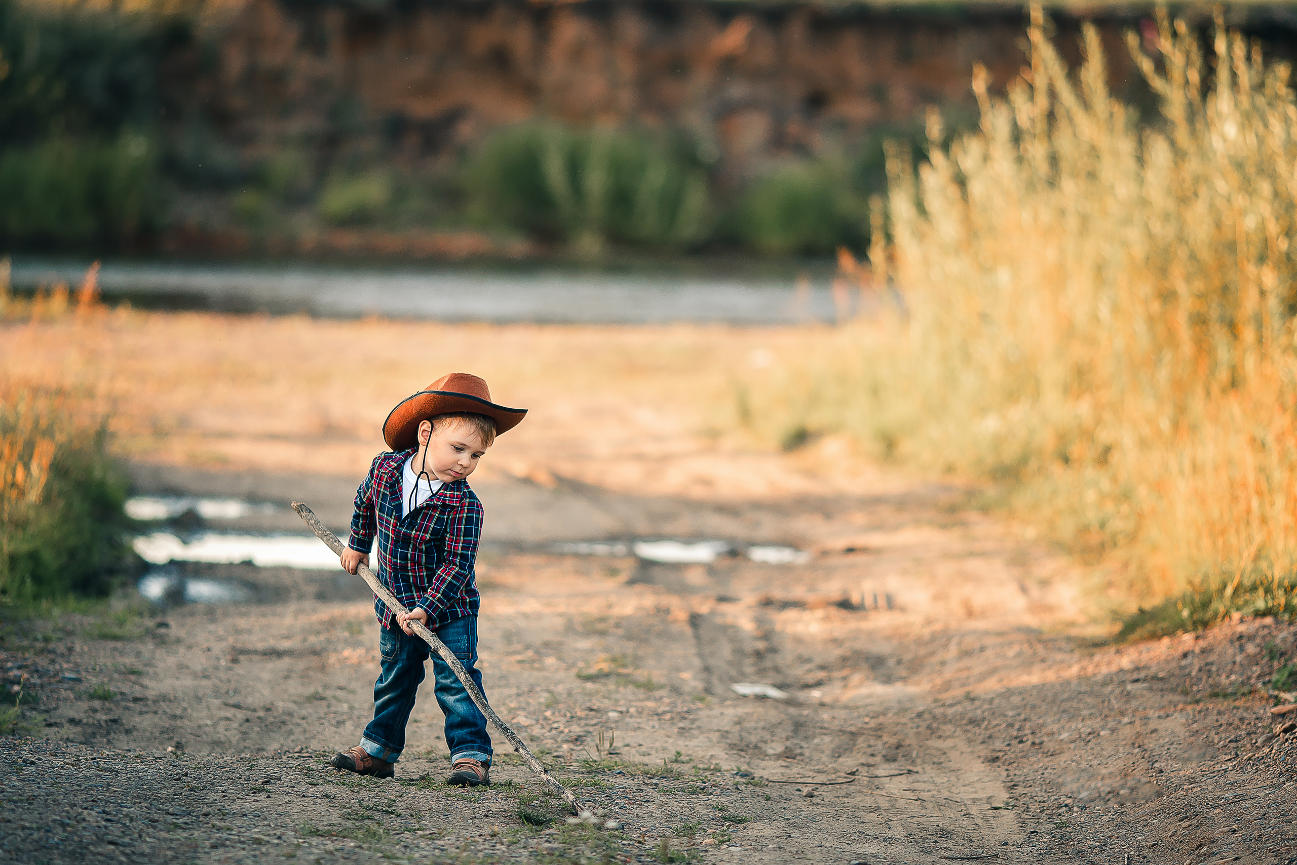 Маленькие ковбои. Детский и семейный фотограф в Красноярске Елена Коровкина
