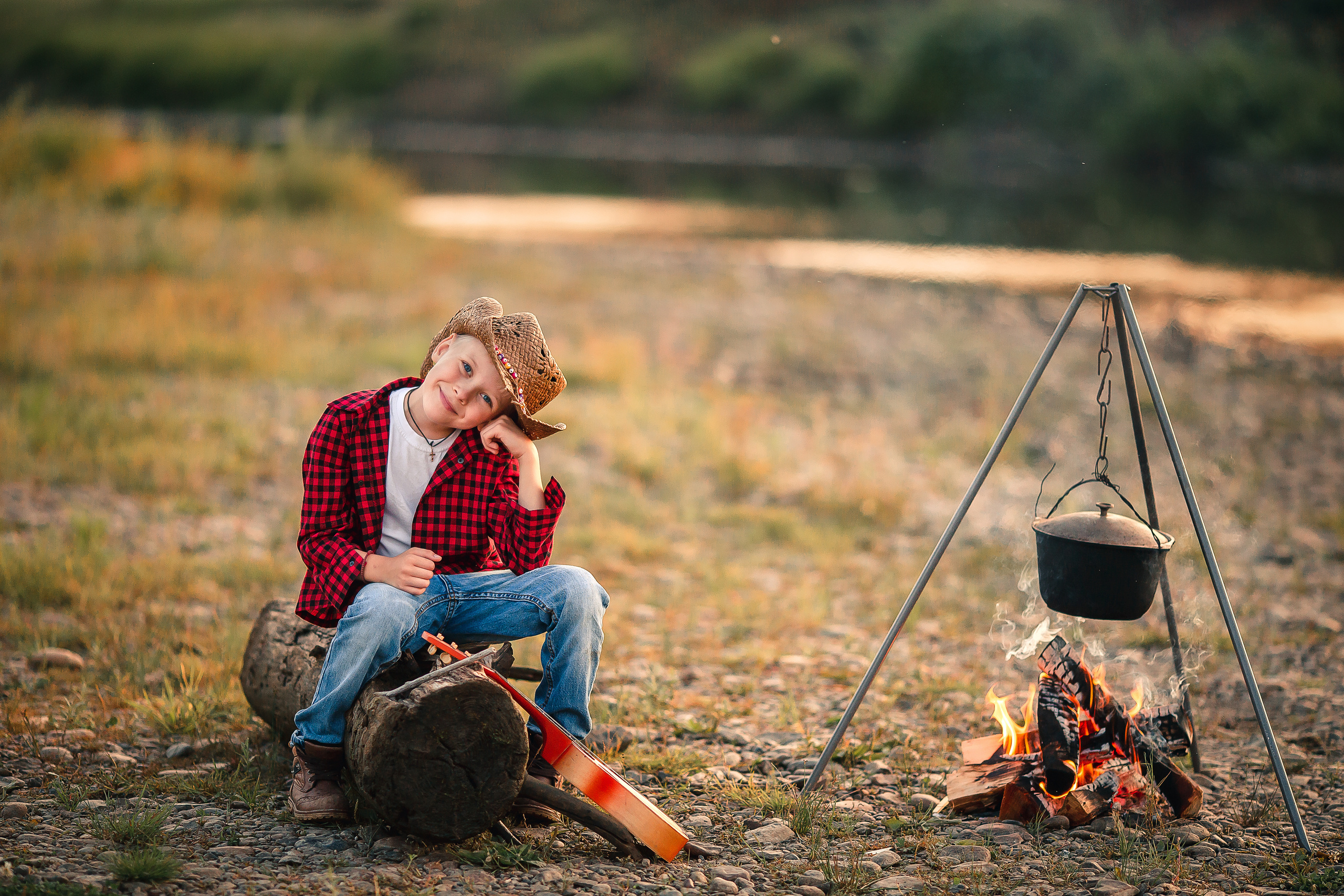 Маленькие ковбои. Детский и семейный фотограф в Красноярске Елена Коровкина