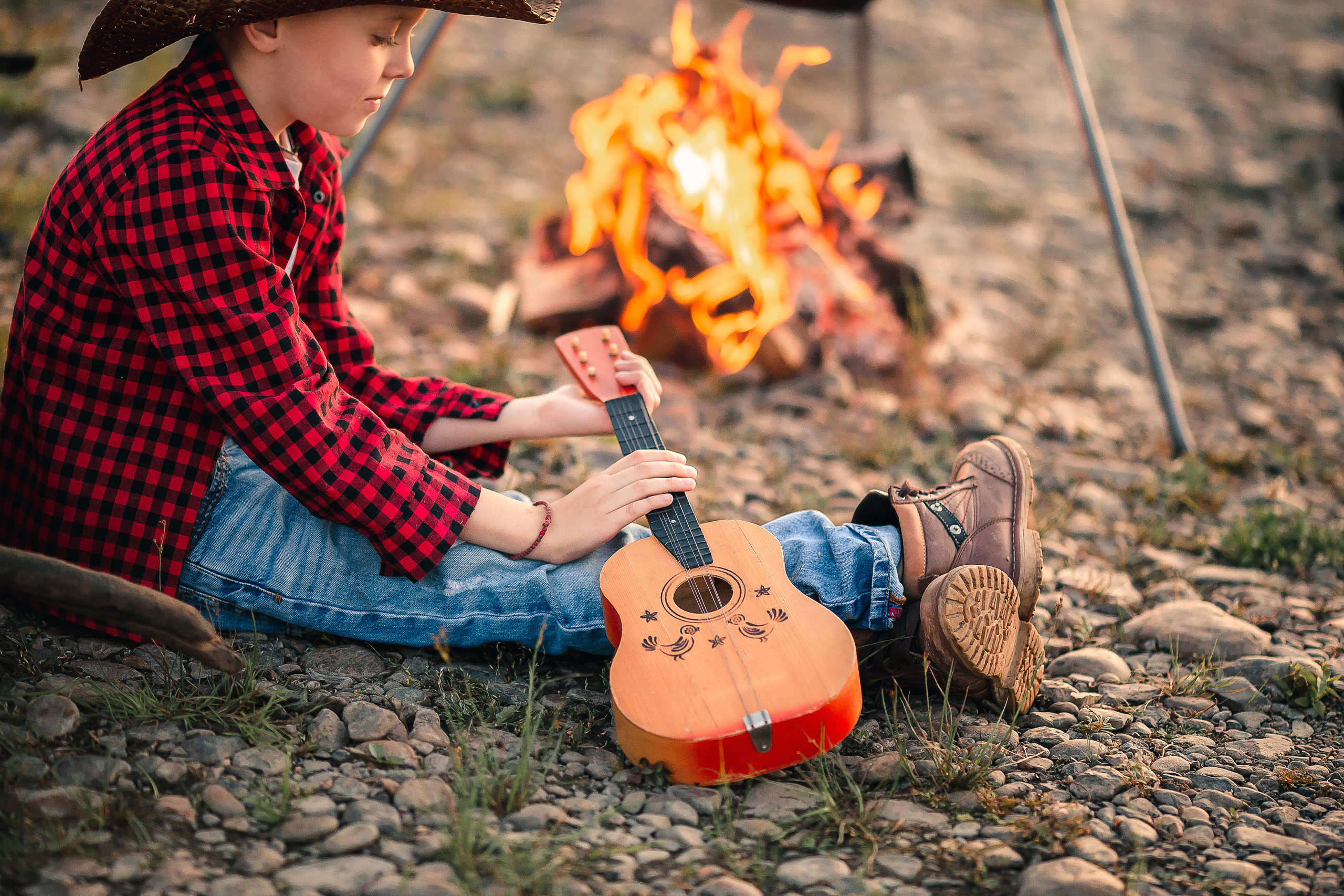 Маленькие ковбои. Детский и семейный фотограф в Красноярске Елена Коровкина