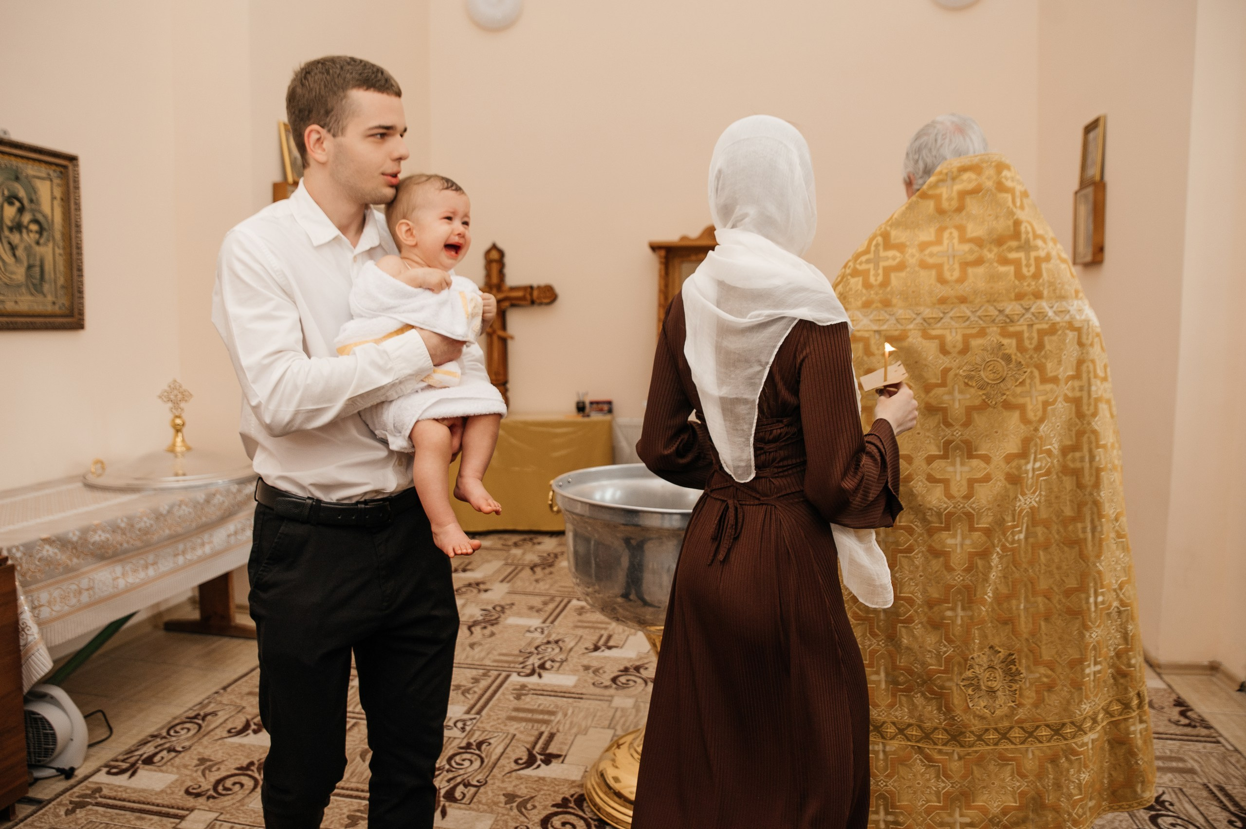 Крещение Алексея. Свадебный и семейный фотограф Кореновск/Краснодар