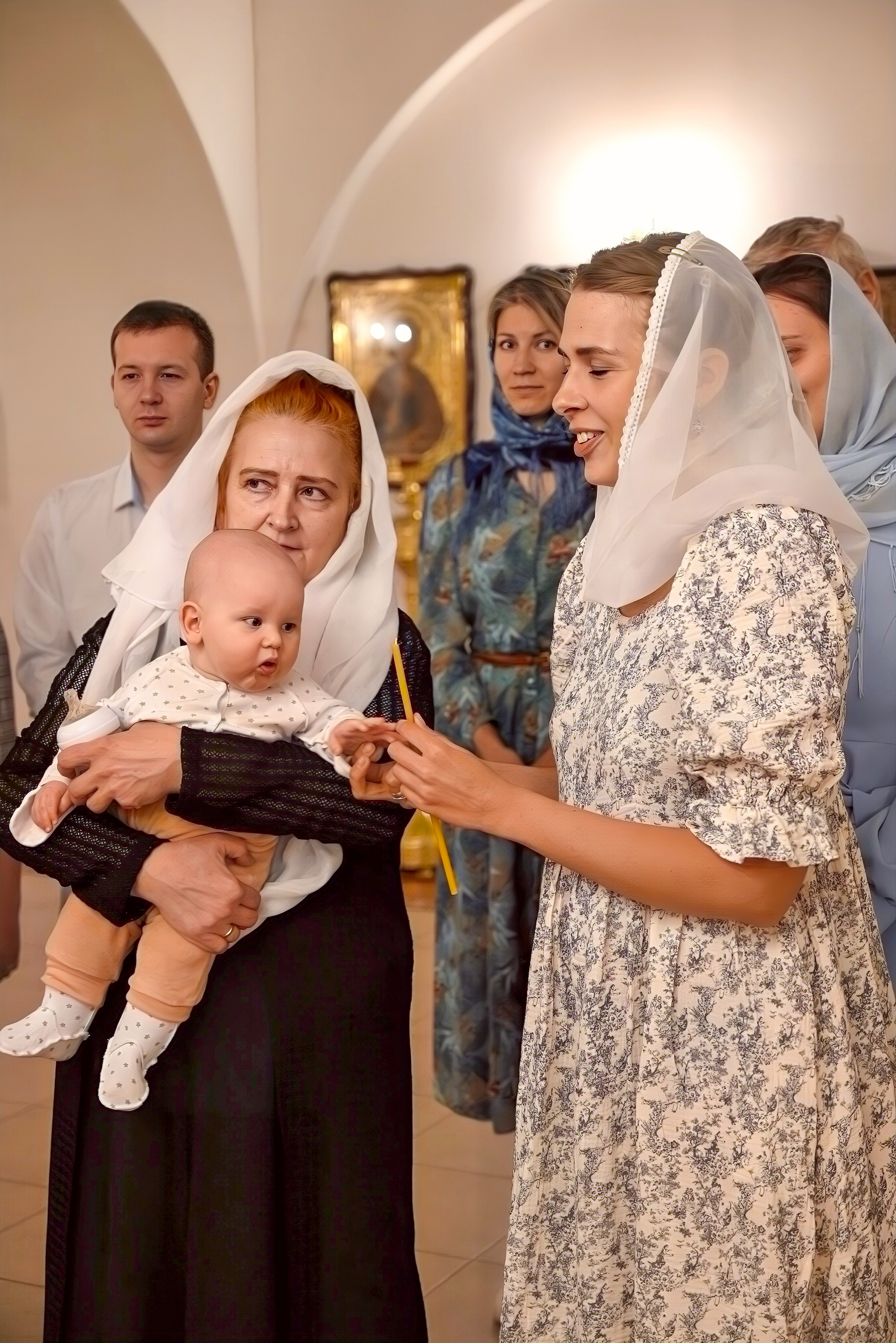 Крещение Бутово отец Андрей. Семейный и детский фотограф Москва