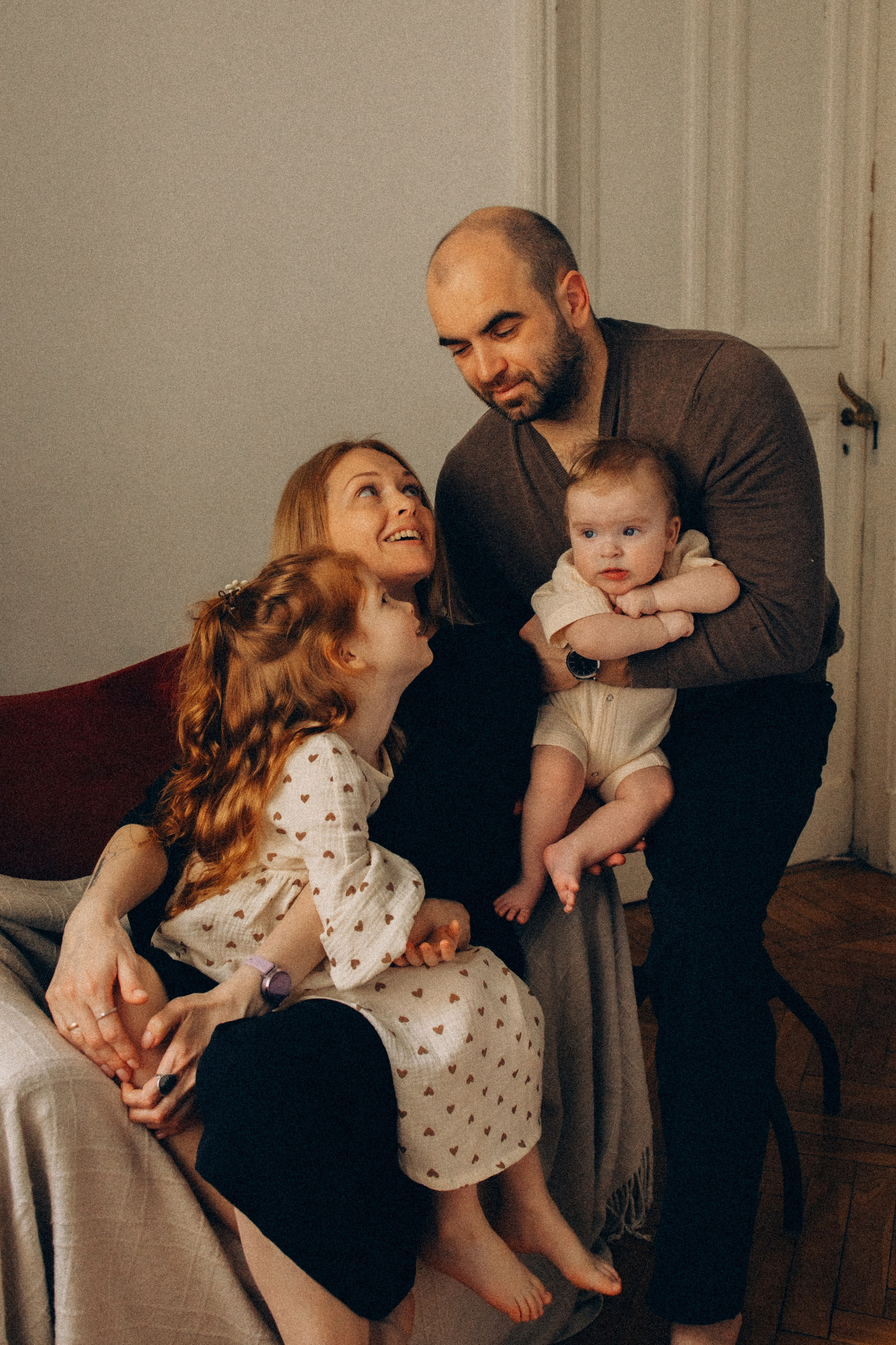 Саша, Лена, Лера и Тимофей. Семейный фотограф Москва