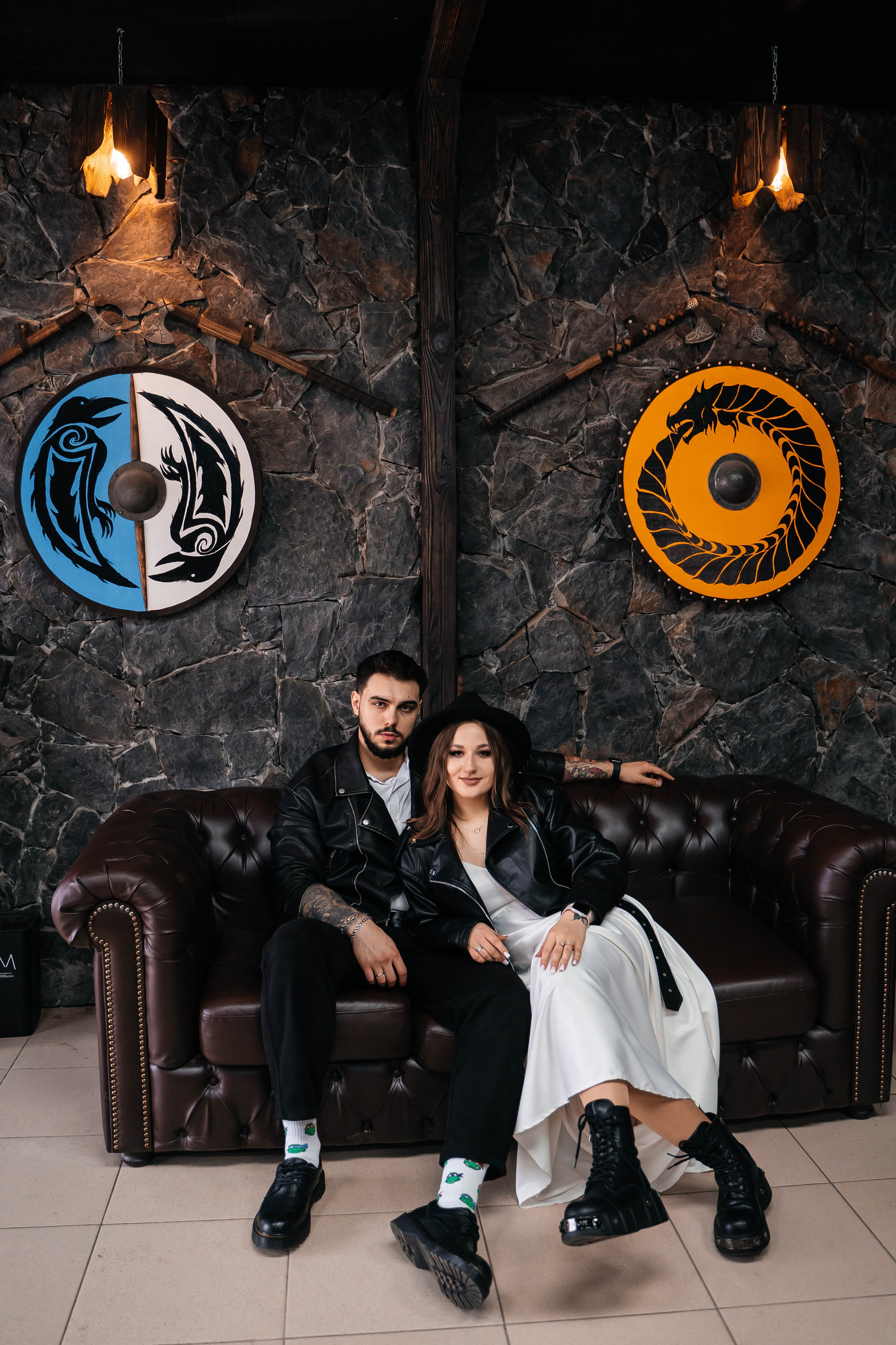 Никита и Лика — дождь, гранж, любовь. Свадебный и семейный фотограф