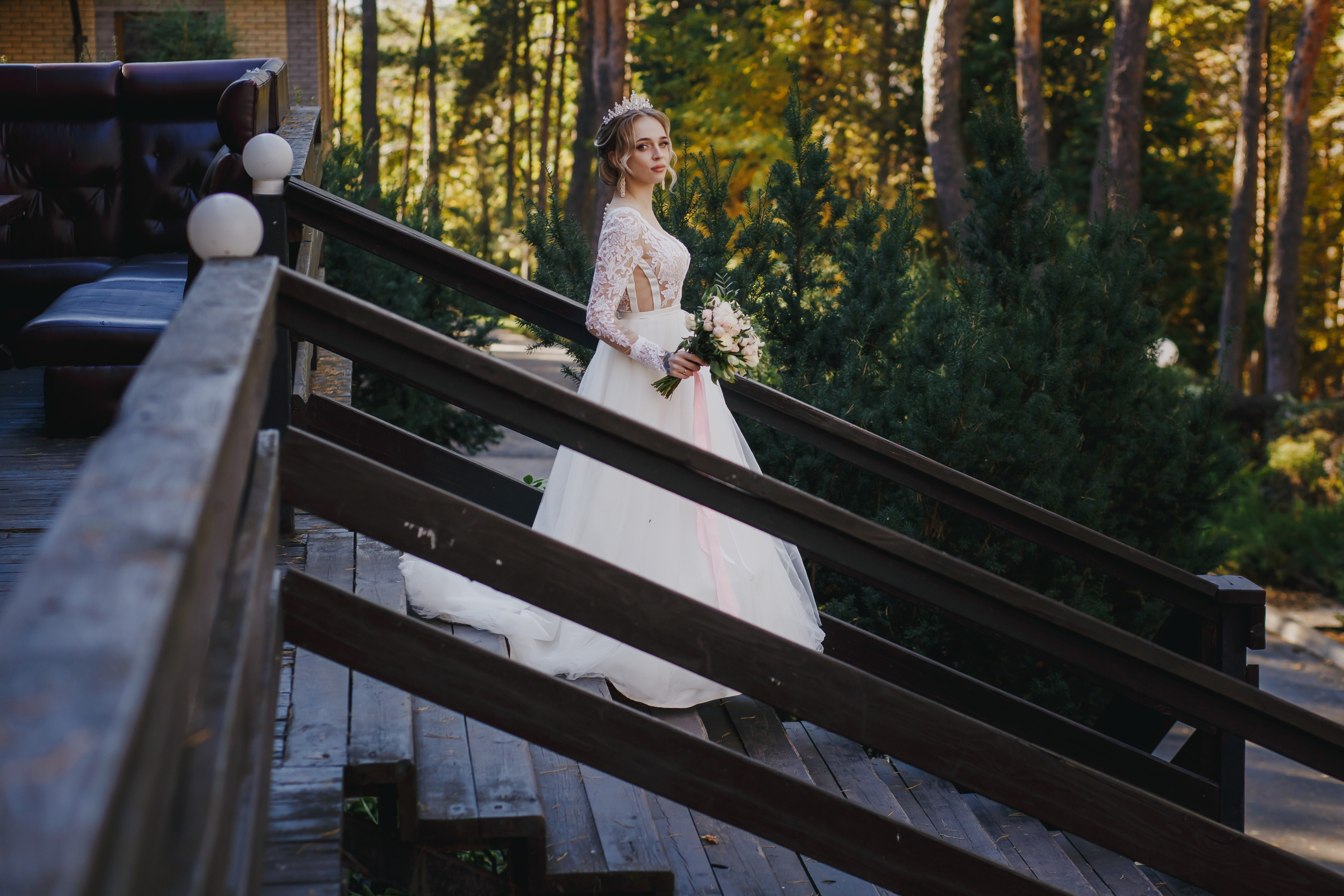 Свадебные фотографии Дмитрия и Ксении на базе отдыха Донской лес. Свадебный и портретный фотограф в Липецке Станислав Истомин