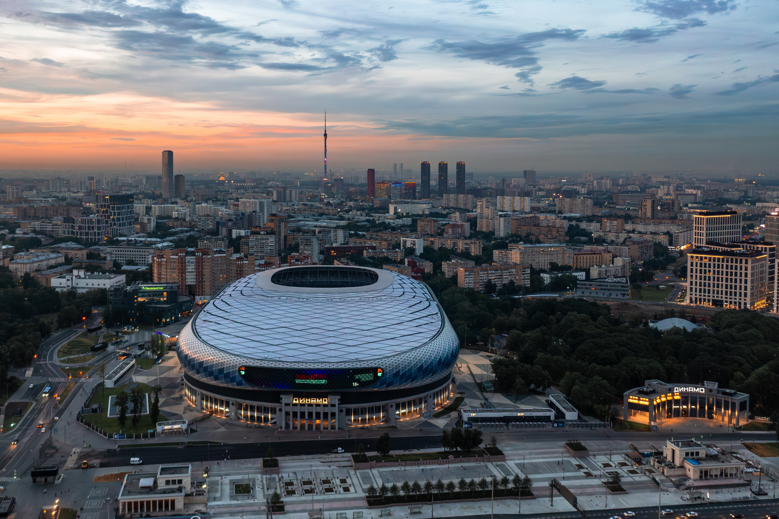Aerial shoots in architecture. Professional photographer Alexey Nikitin in Moscow