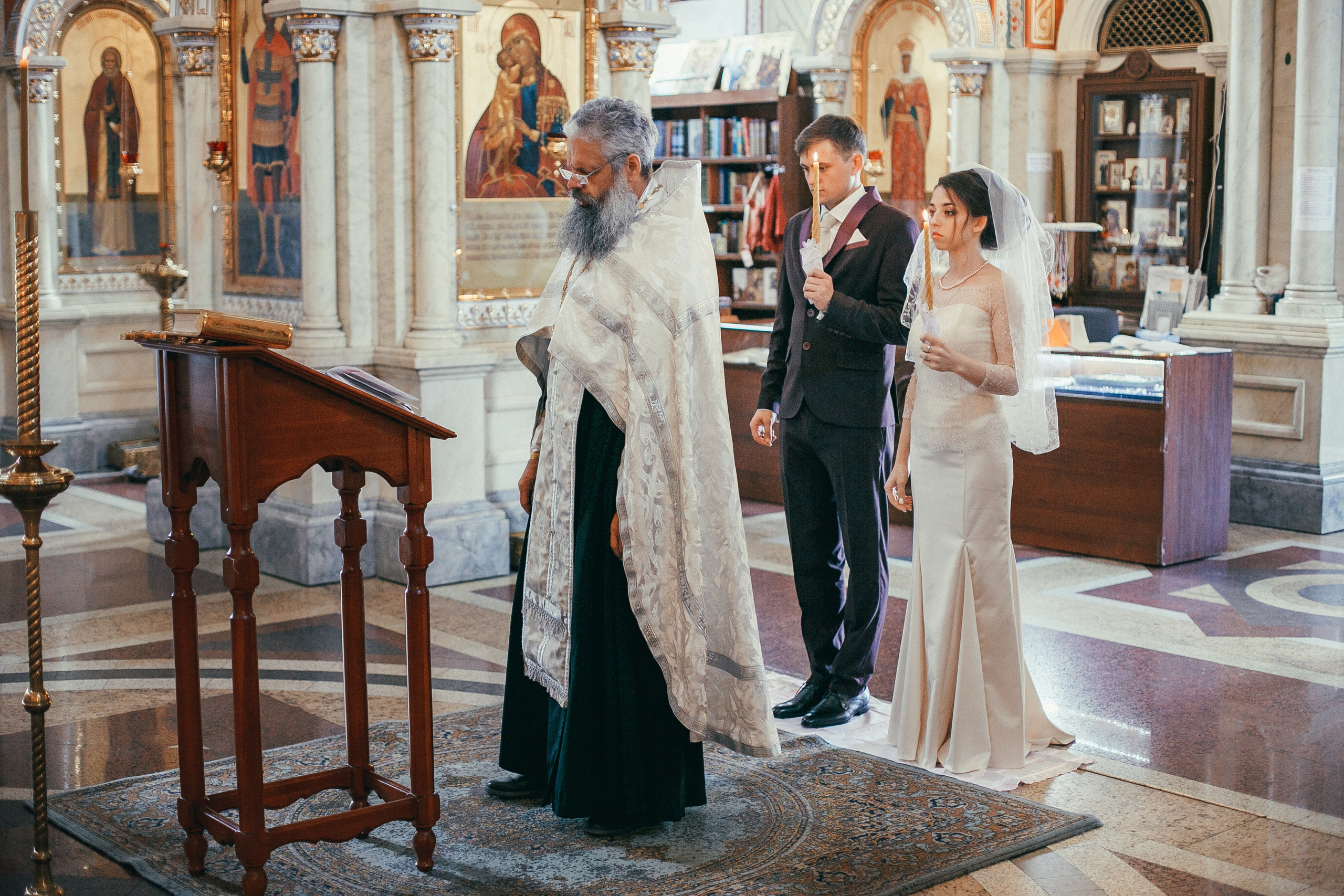 Фотосессия венчания в Самаре. Фотограф Сергей Логинов