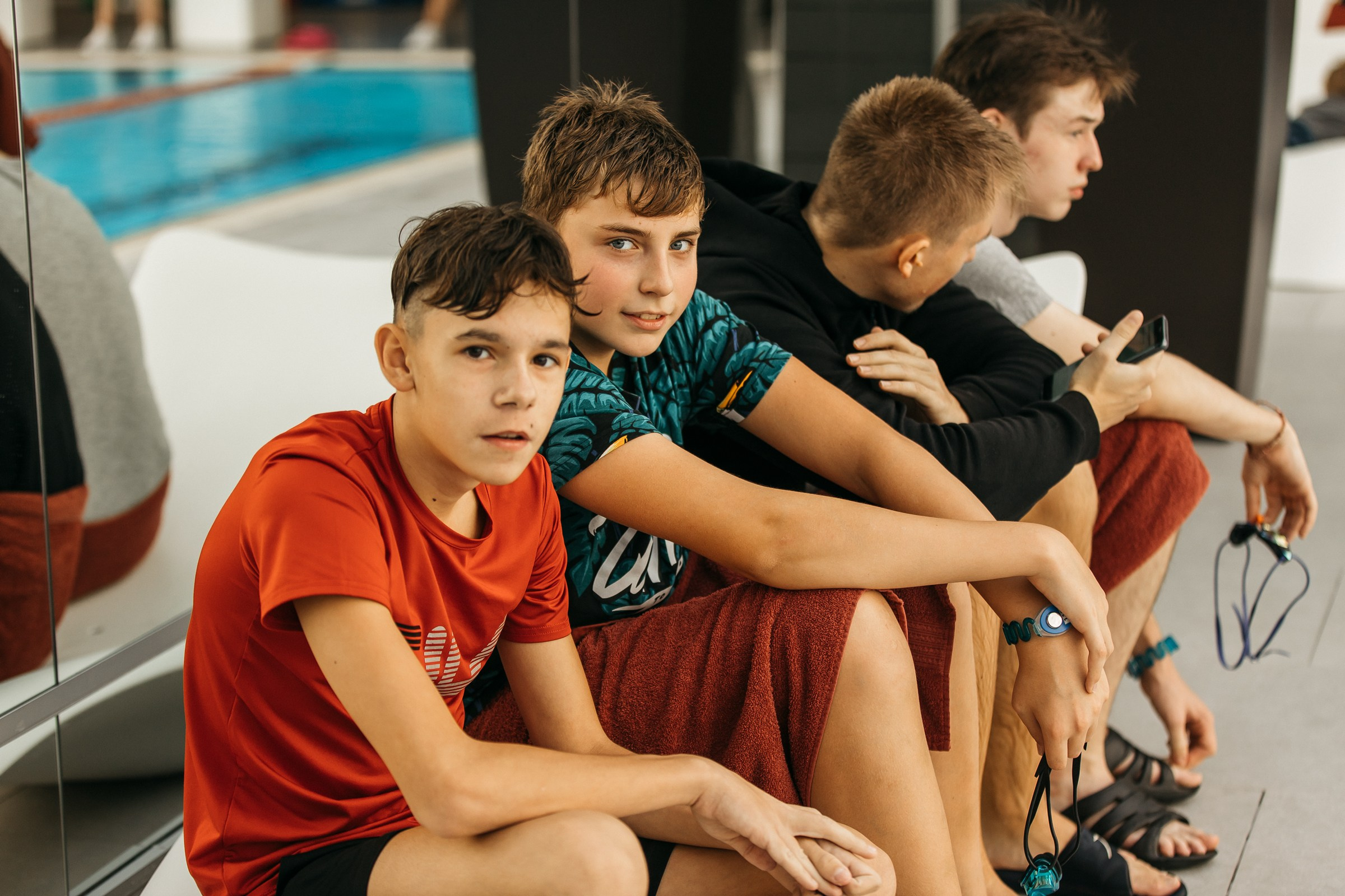 Соревнования по плаванию (лето)