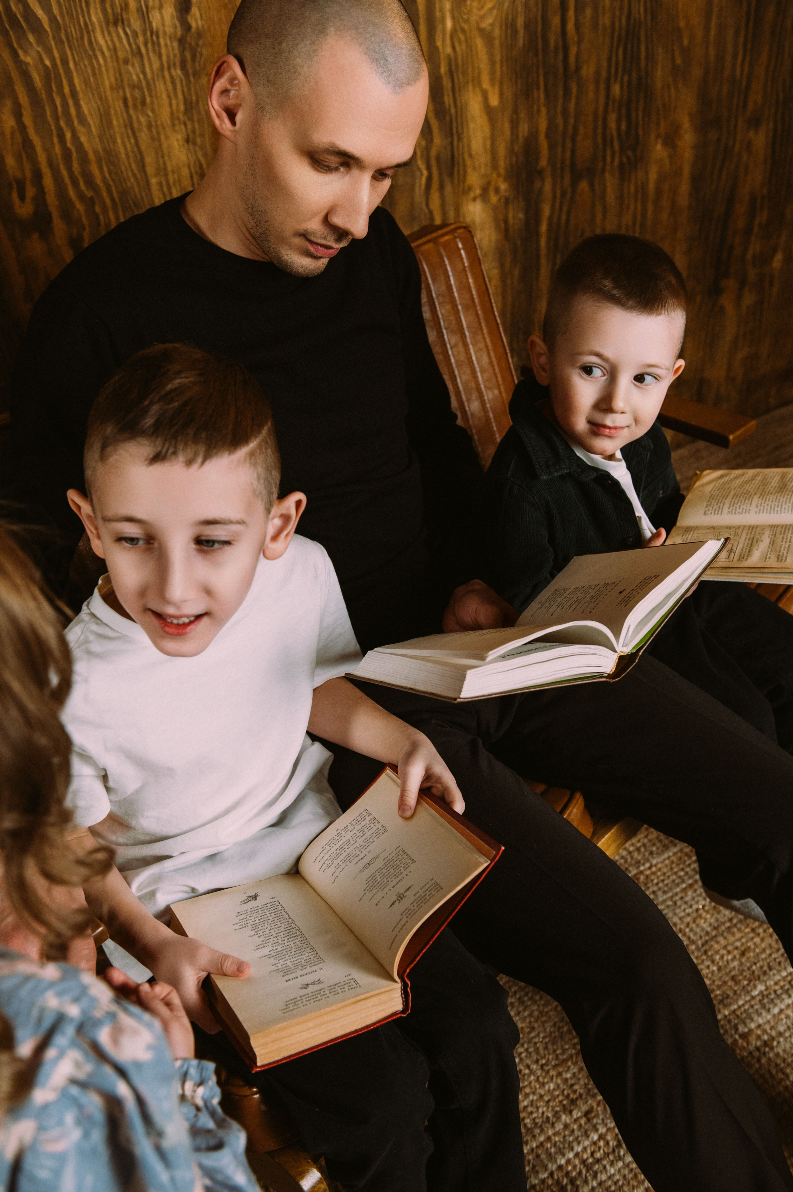 Большая семья собралась вместе на Новый год. Фотограф в Сургуте Светлана Гибадуллина