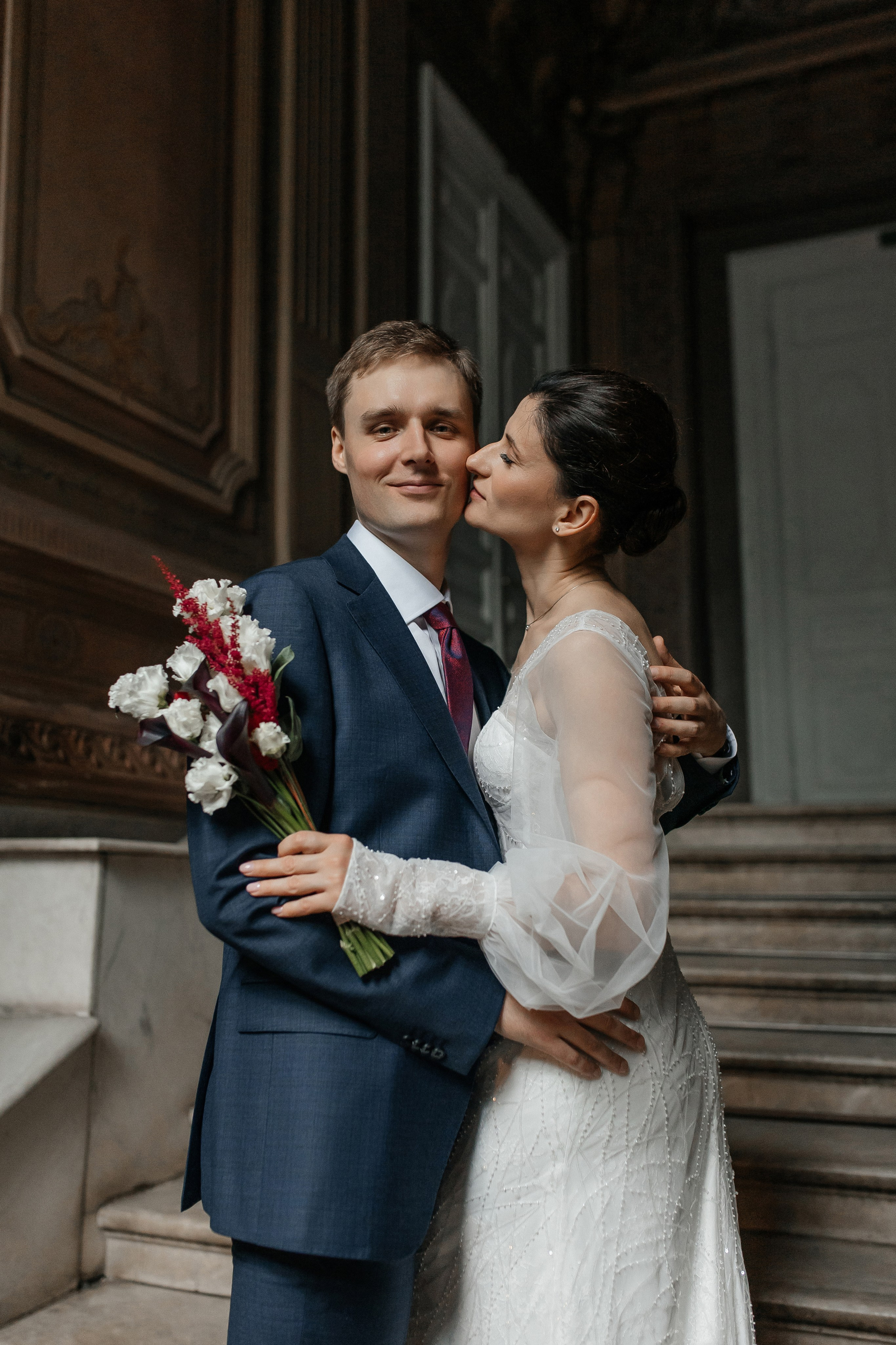 Свадебная фотосессия в усадьбе в Москве