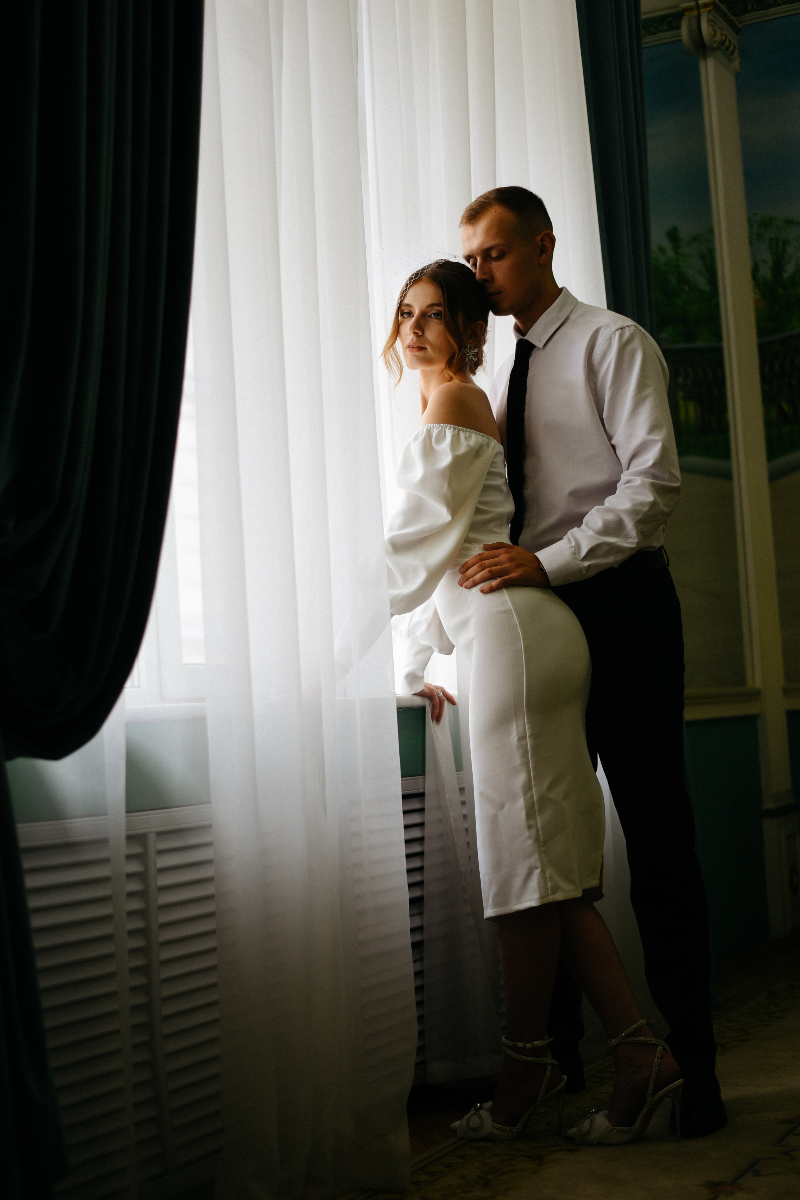 Егор и Виктория Грибоедовский ЗАГС и прогулка по городу. Фотограф Лола Волна, город Москва