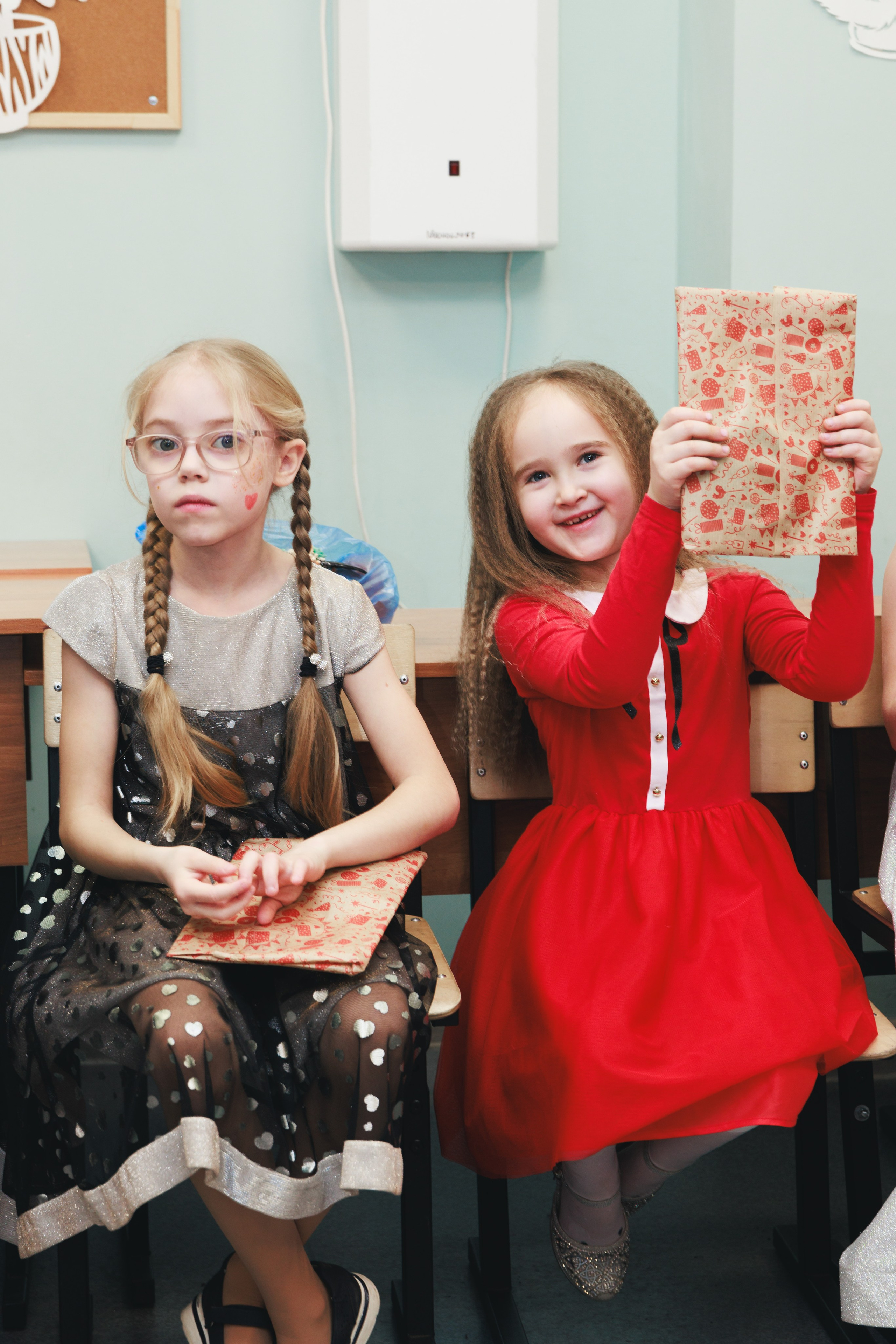 Новогодний утренник в начальной школе. Фотограф Воронеж, Новая Усмань Мария Бублик