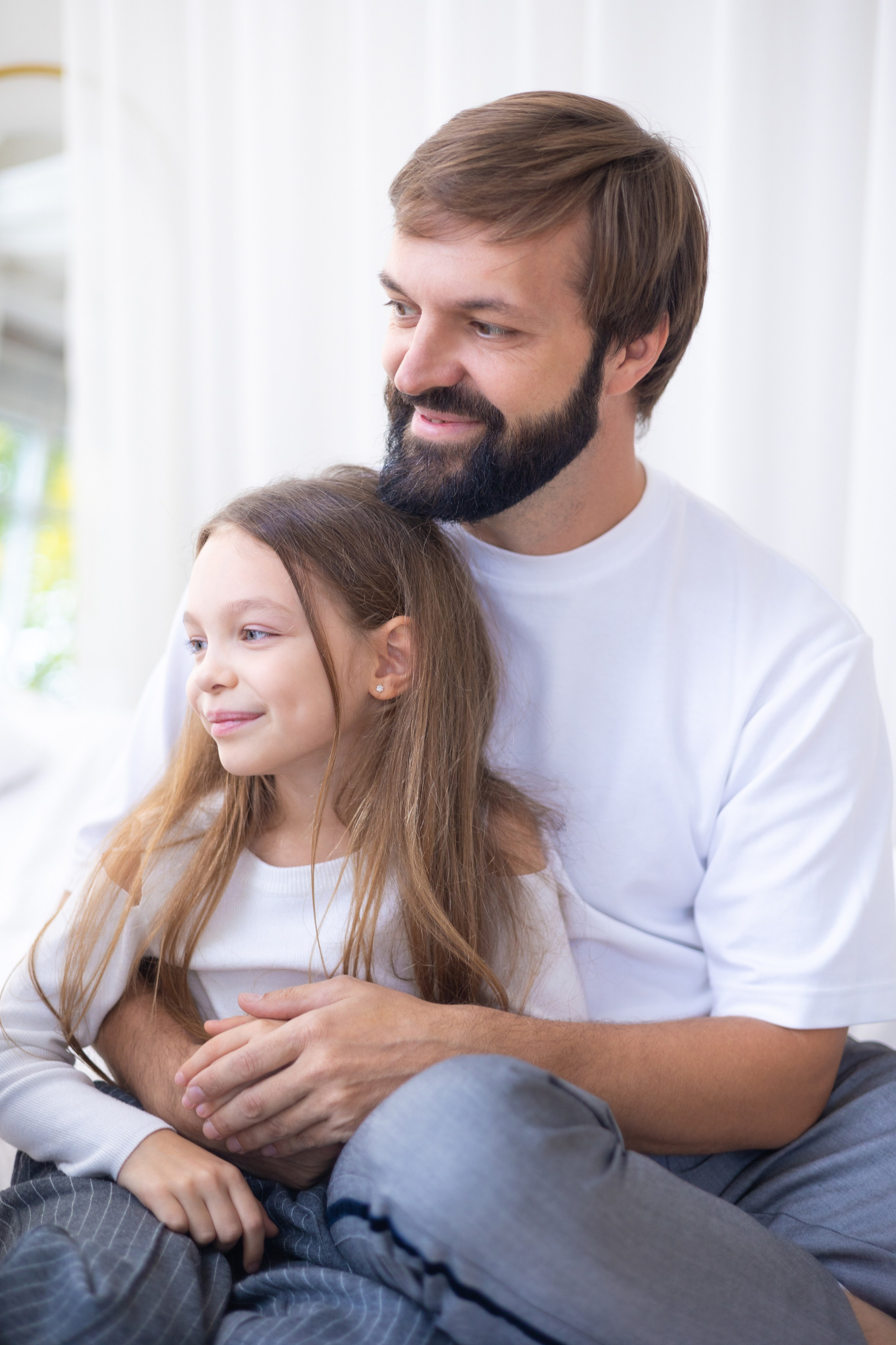 Антон с дочками. СЕМЕЙНАЯ ФОТОСЕССИЯ МОСКВА