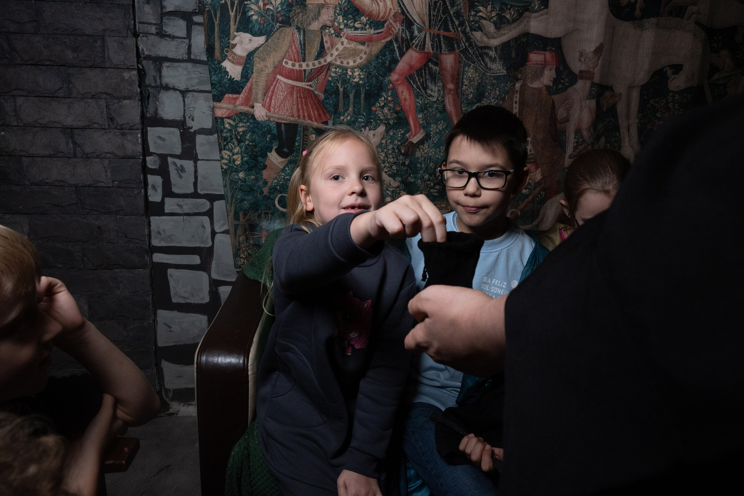 День рождения ребенка в «Подземелье Слизерин». Фотограф мероприятий в Москве
