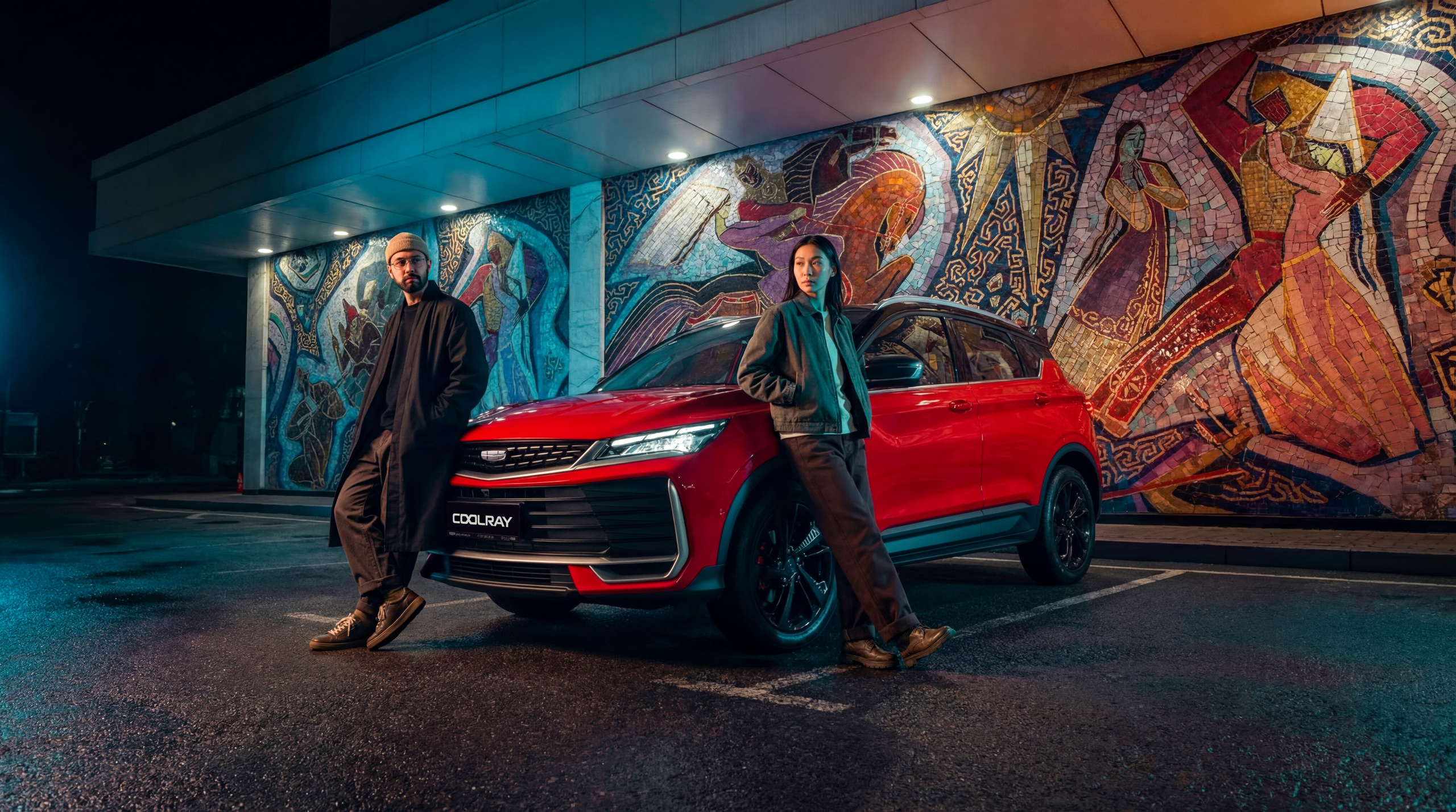 Geely Coolray. Чен Станислав | Автомобильный фотограф | Алматы, Казахстан