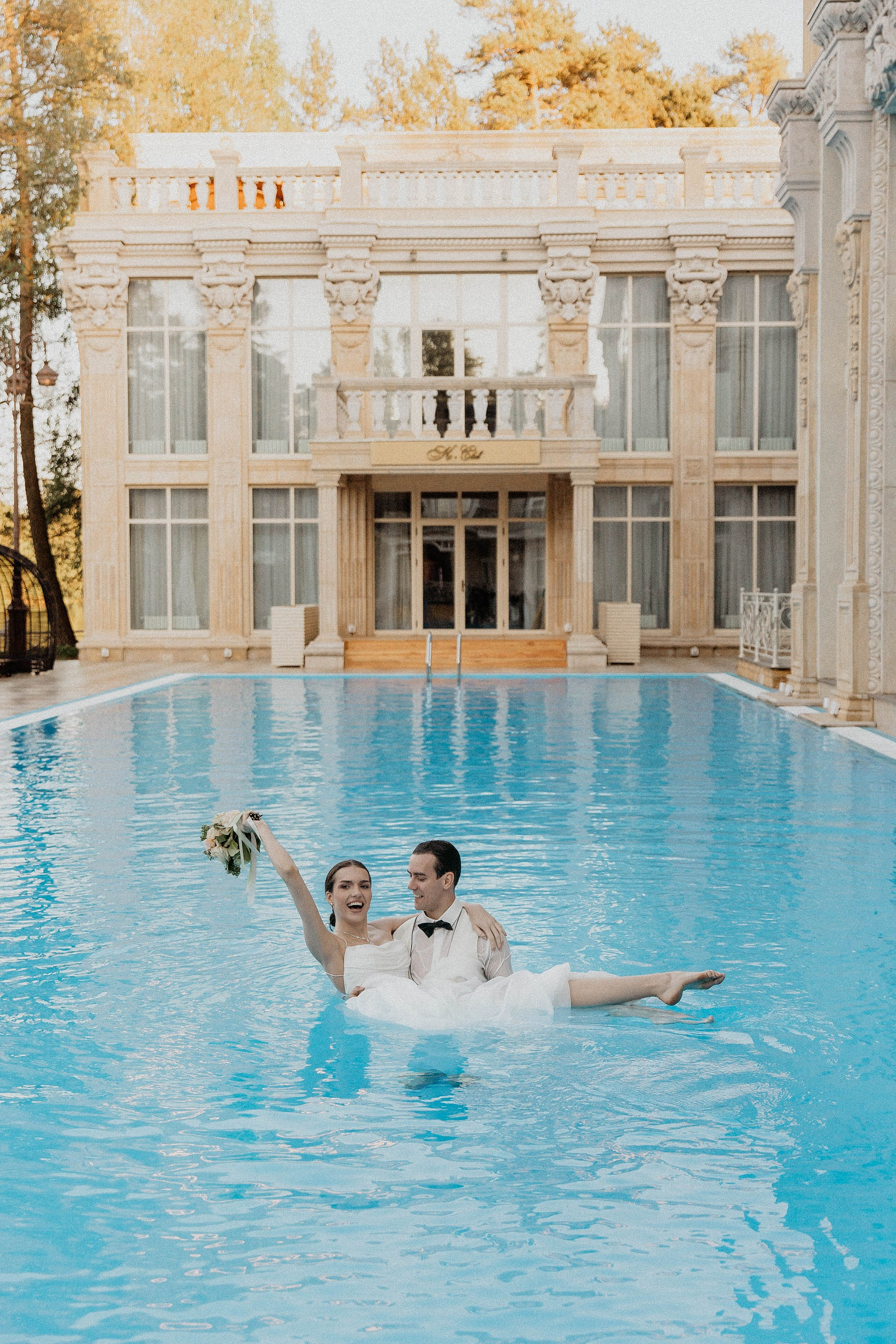 Villa " Бассейн» N&K. Свадебный/Портретный фотограф снимаю в Москве