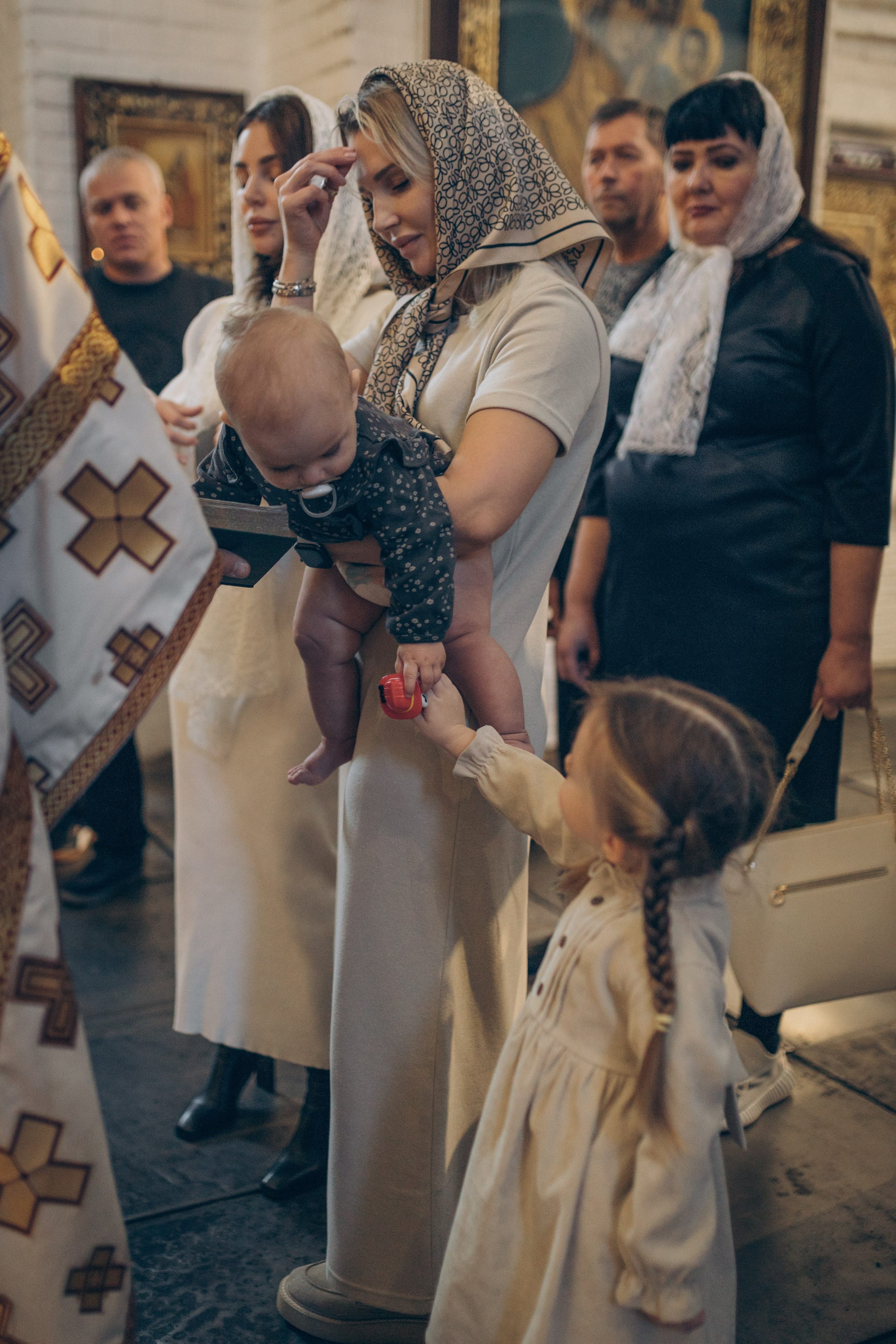 Крещение Марии. Семейный фотограф и фотограф на роды в Ростове-на-Дону Мухина Виктория