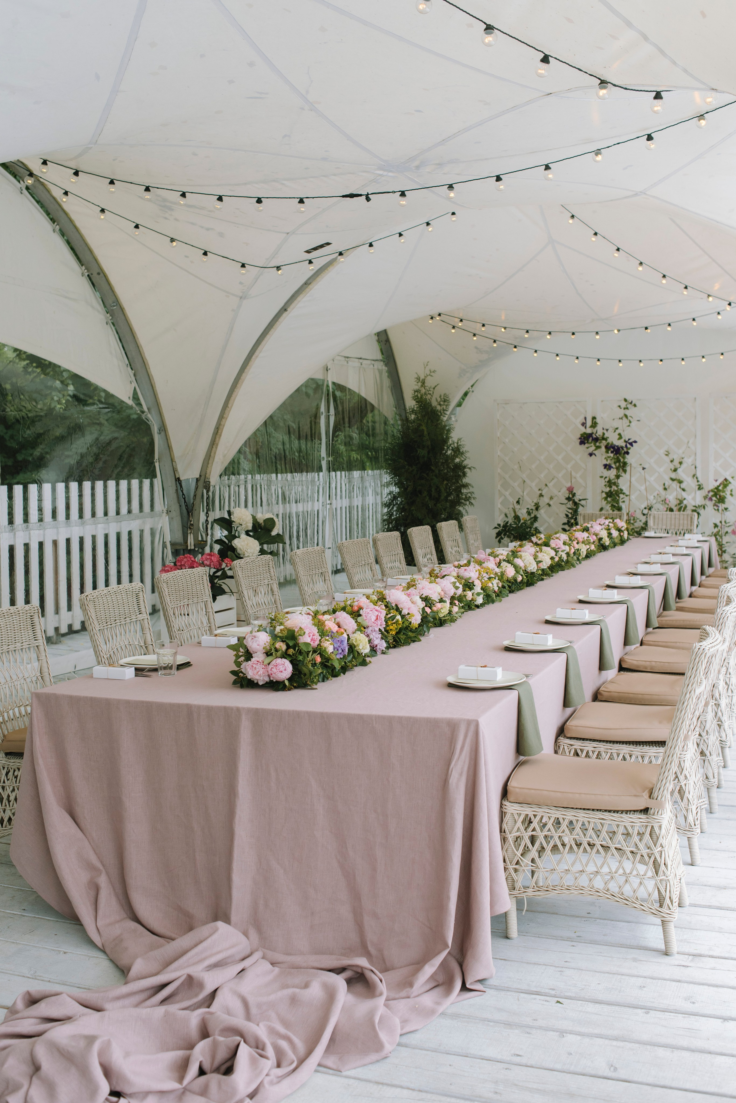 Ресторан Причал. Оформление свадеб, декор свадеб Вера Маркова, Москва