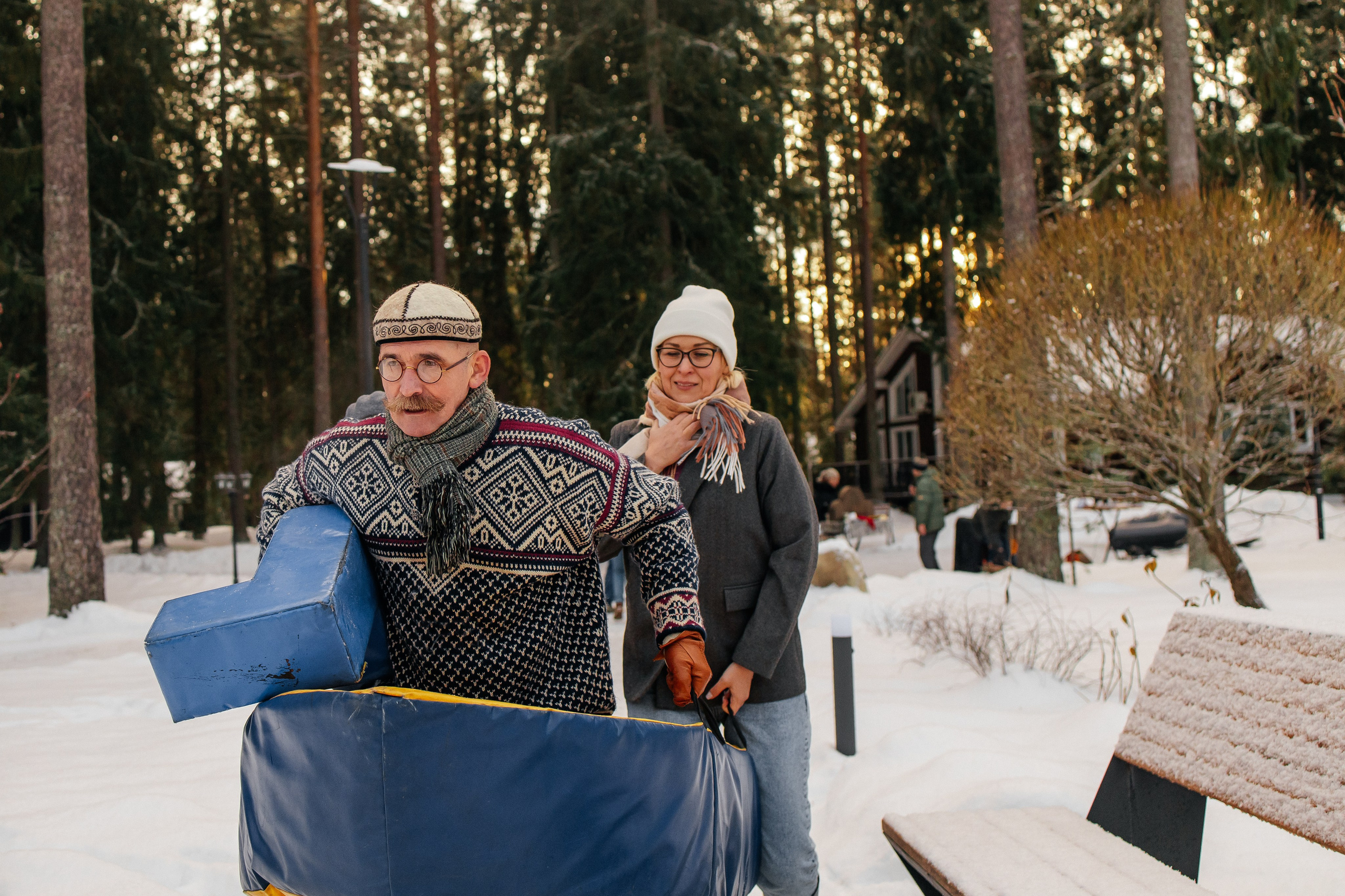 Зимний корпоратив в Царство Королевство. Фотограф в Санкт-Петербурге Виктория Безверхая