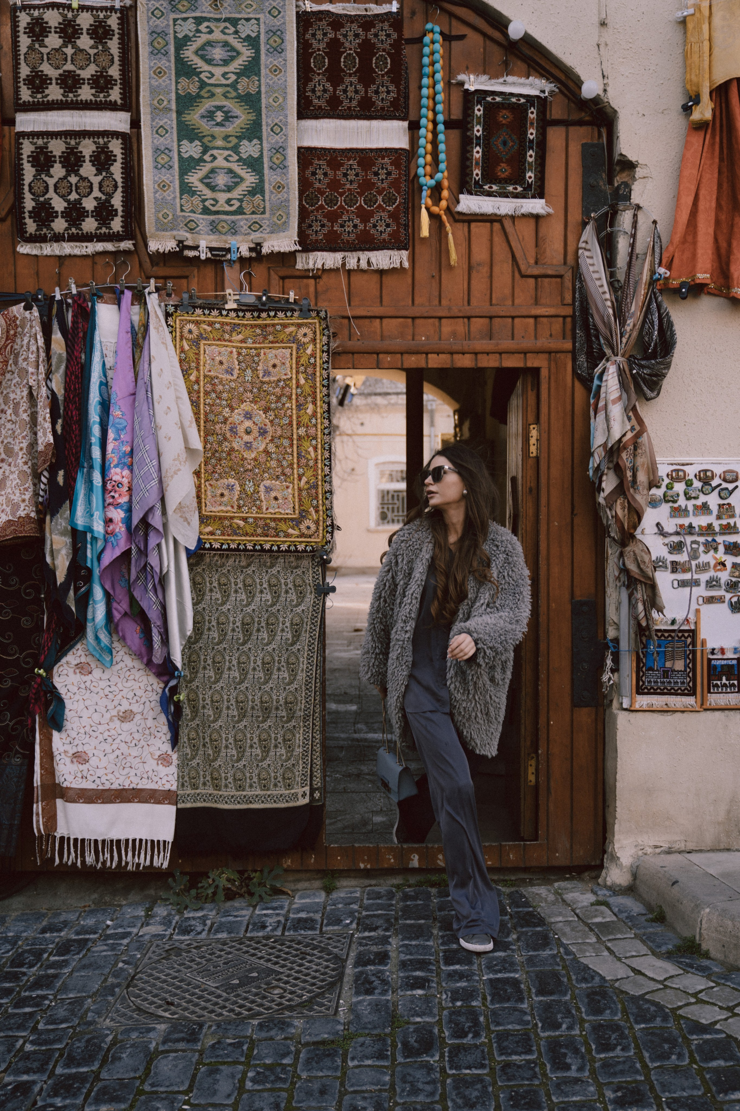 Екатерина в старом городе Баку. Фотограф в Баку Екатерина Ракитянская