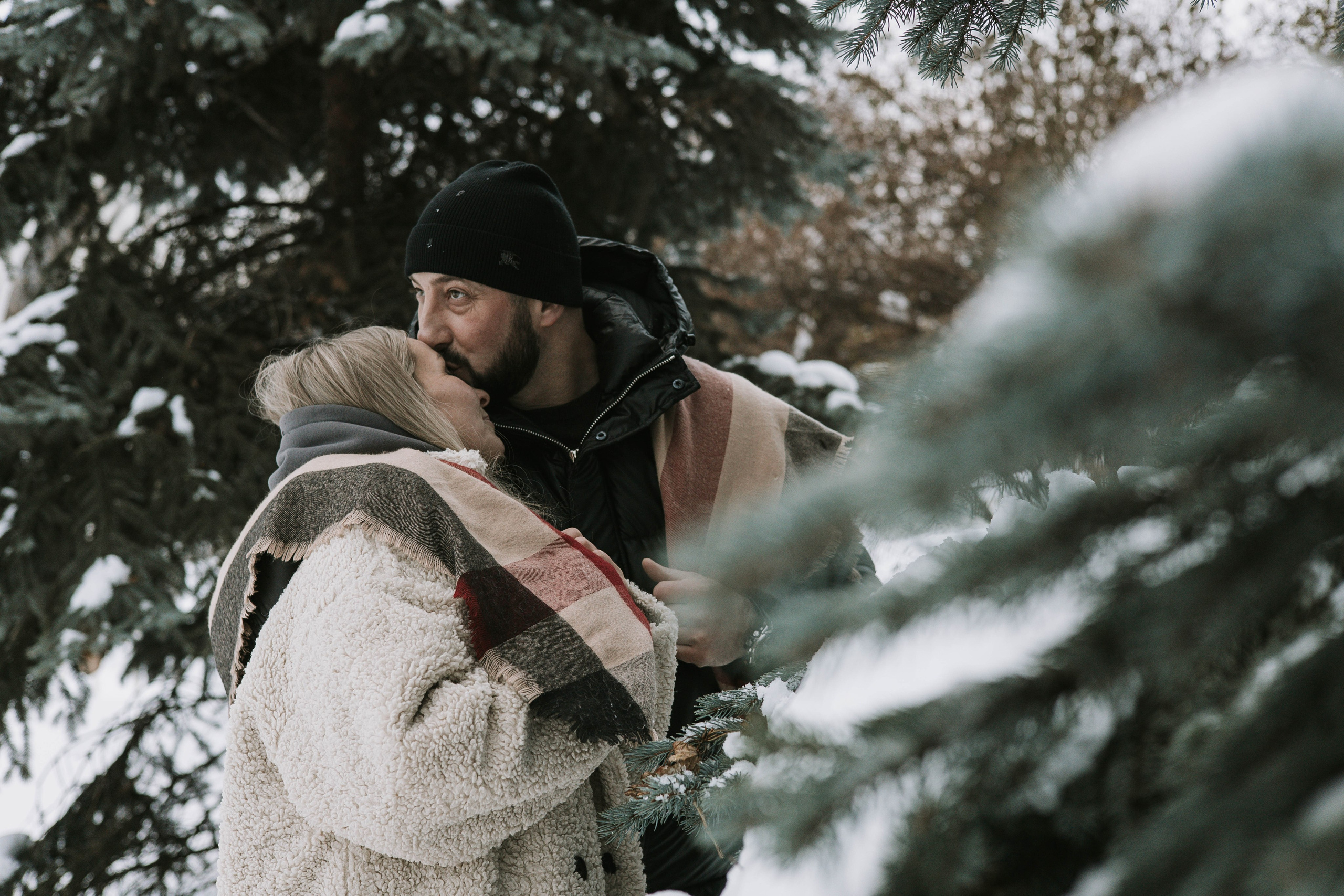 Зимняя сказка. Свадебный фотограф в Москве