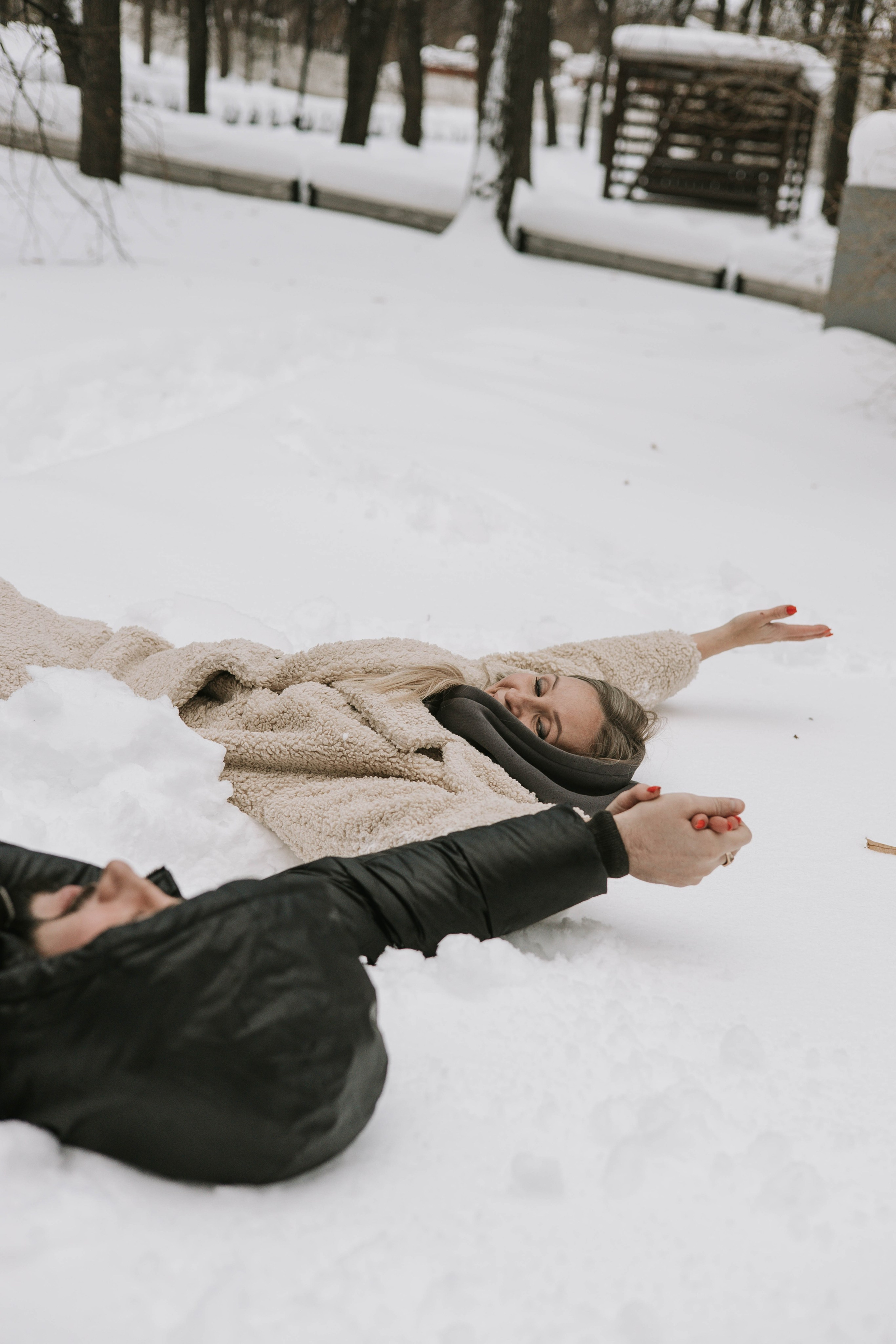 Зимняя сказка. Свадебный фотограф в Москве