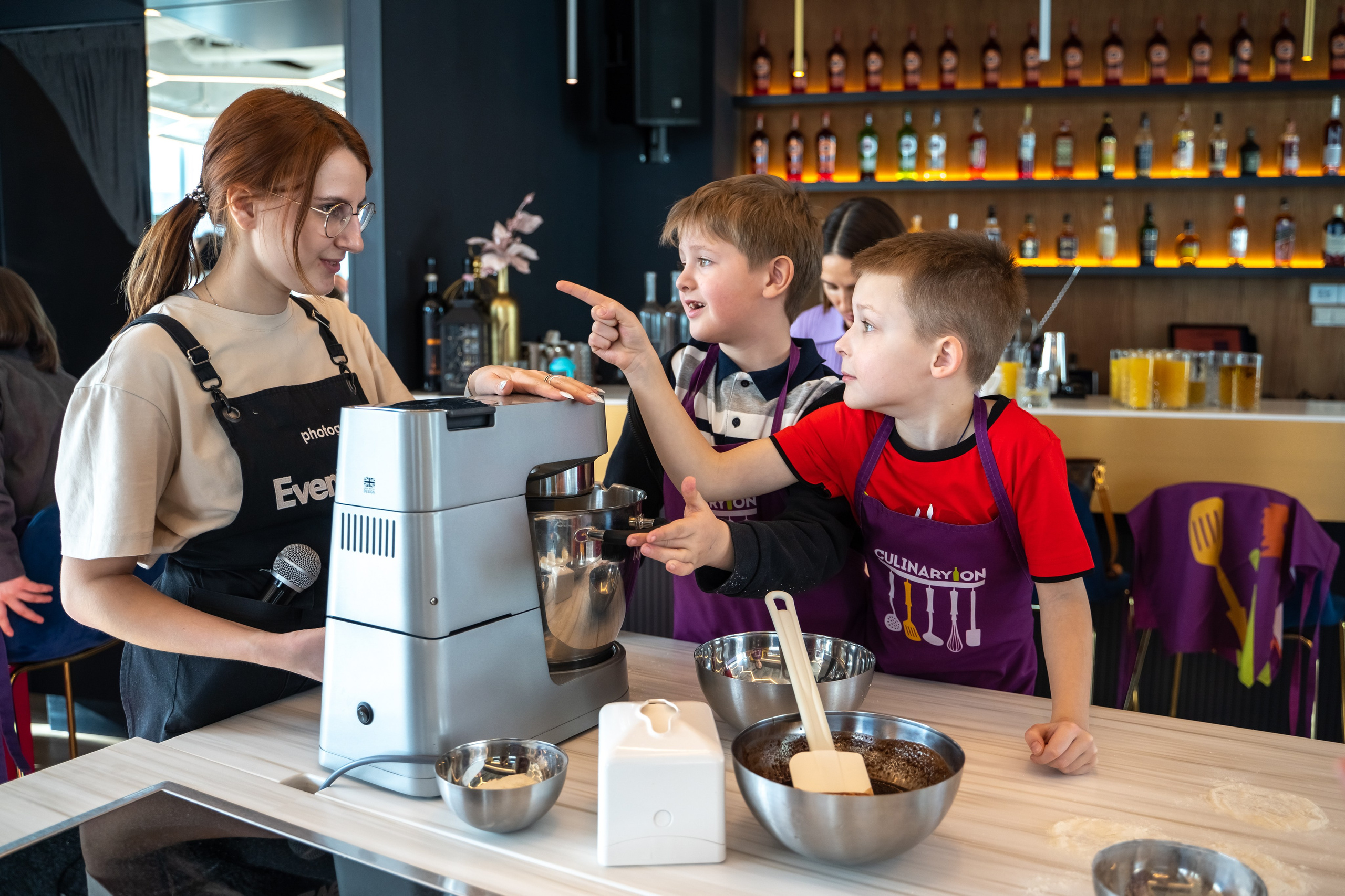 День Рождения в кулинарной студии. Фотограф в Одинцово, Москве