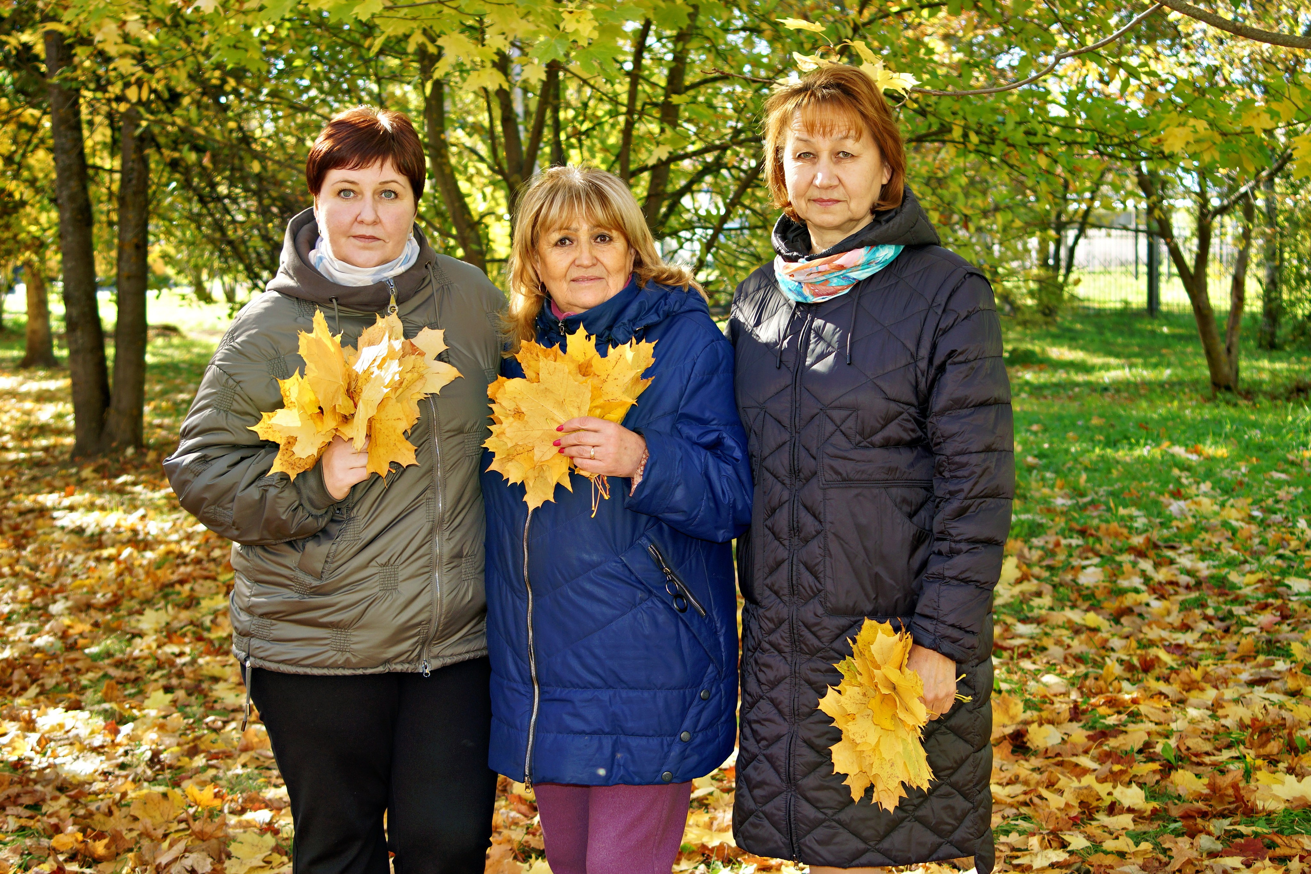 Осенняя фотосессия в детском саду г. Йошкар-Ола