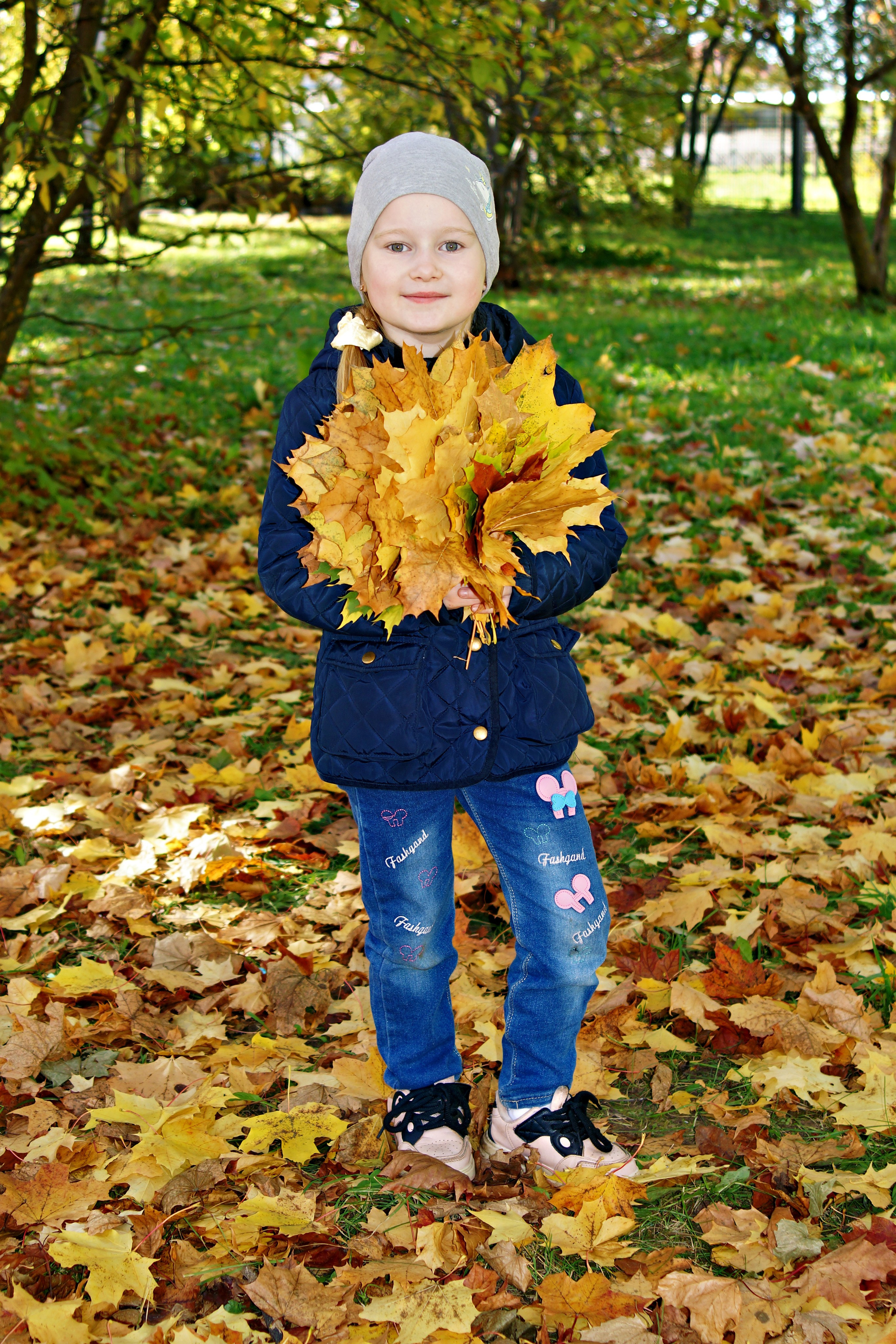 Осенняя фотосессия в детском саду г. Йошкар-Ола