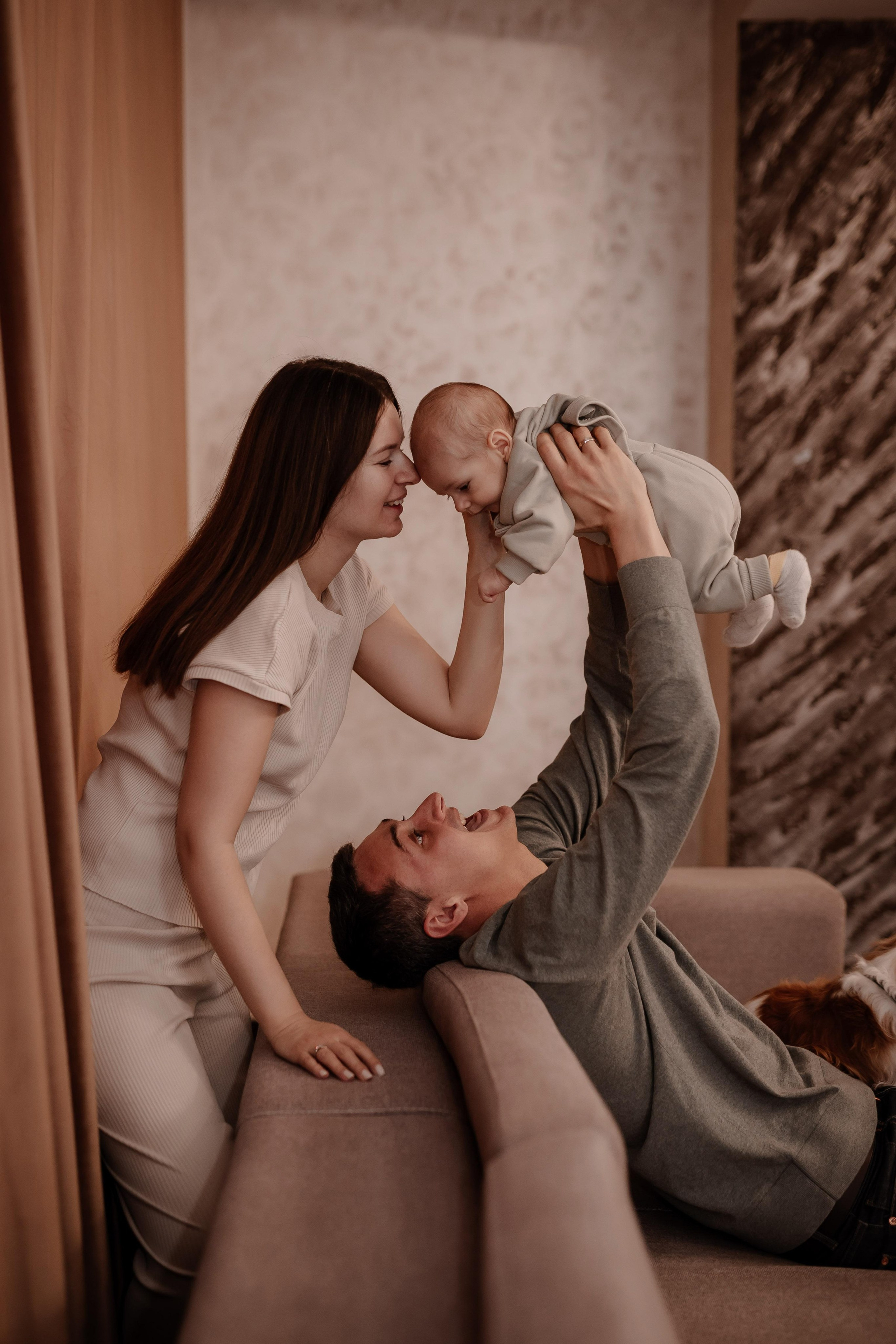 Family at home. Фотограф и ретушер. (Армения/Россия)