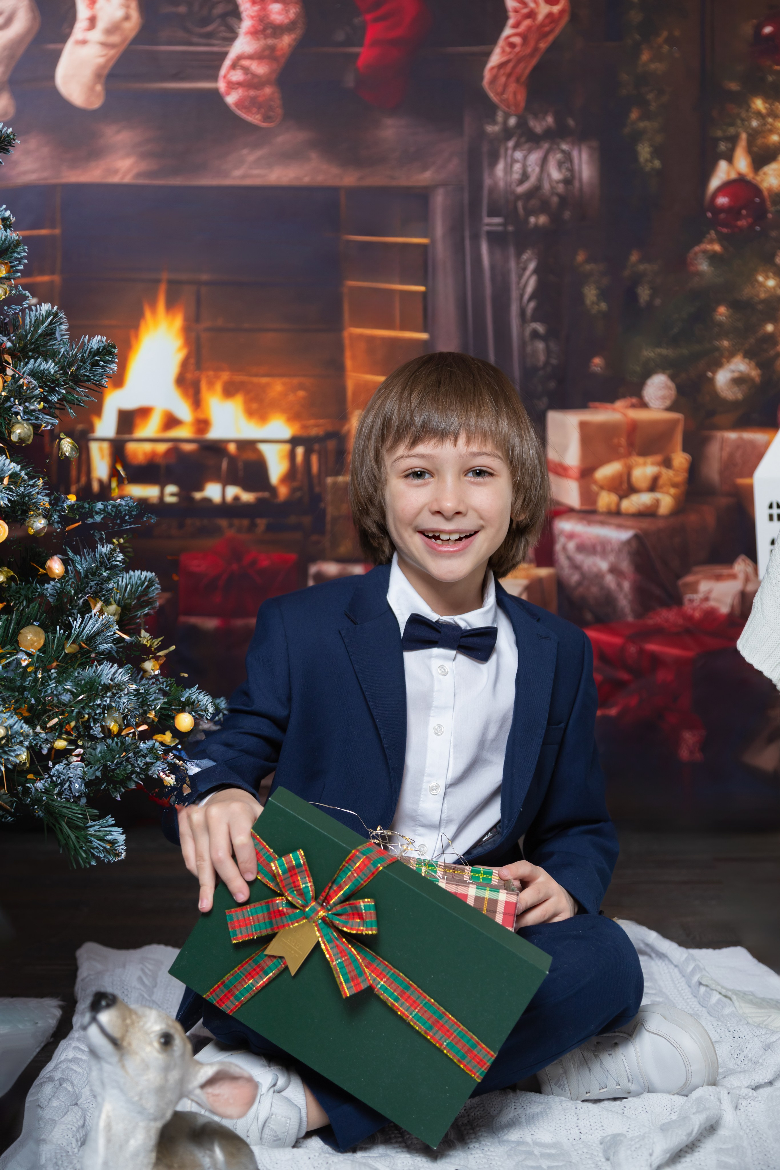 Новогодняя фотосессия. Фиксики Детская фотостудия