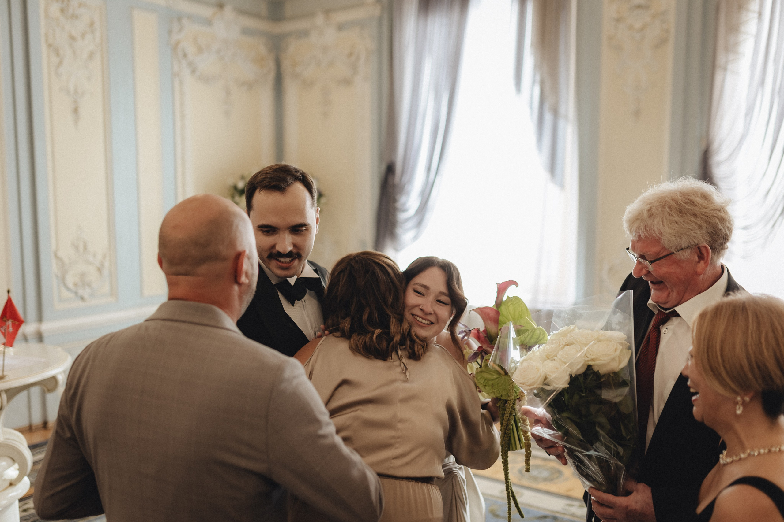 Моменты счастья (встреча в апартаментах, прогулка, Второй дворец и банкет). Фотограф Санкт-Петербург|СПБ|Питер Марина Медведева