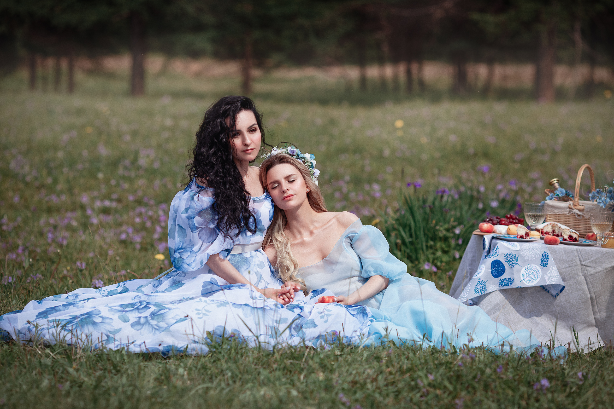 Марина с дочей. Фотограф Алёна Яковлева