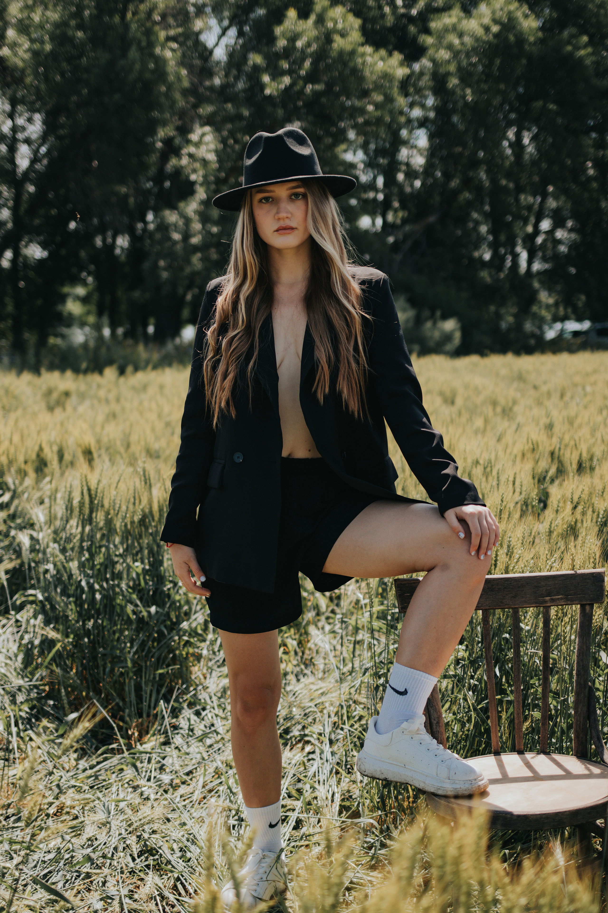 Яна в колосьях. Фотограф Пенза/Сердобск