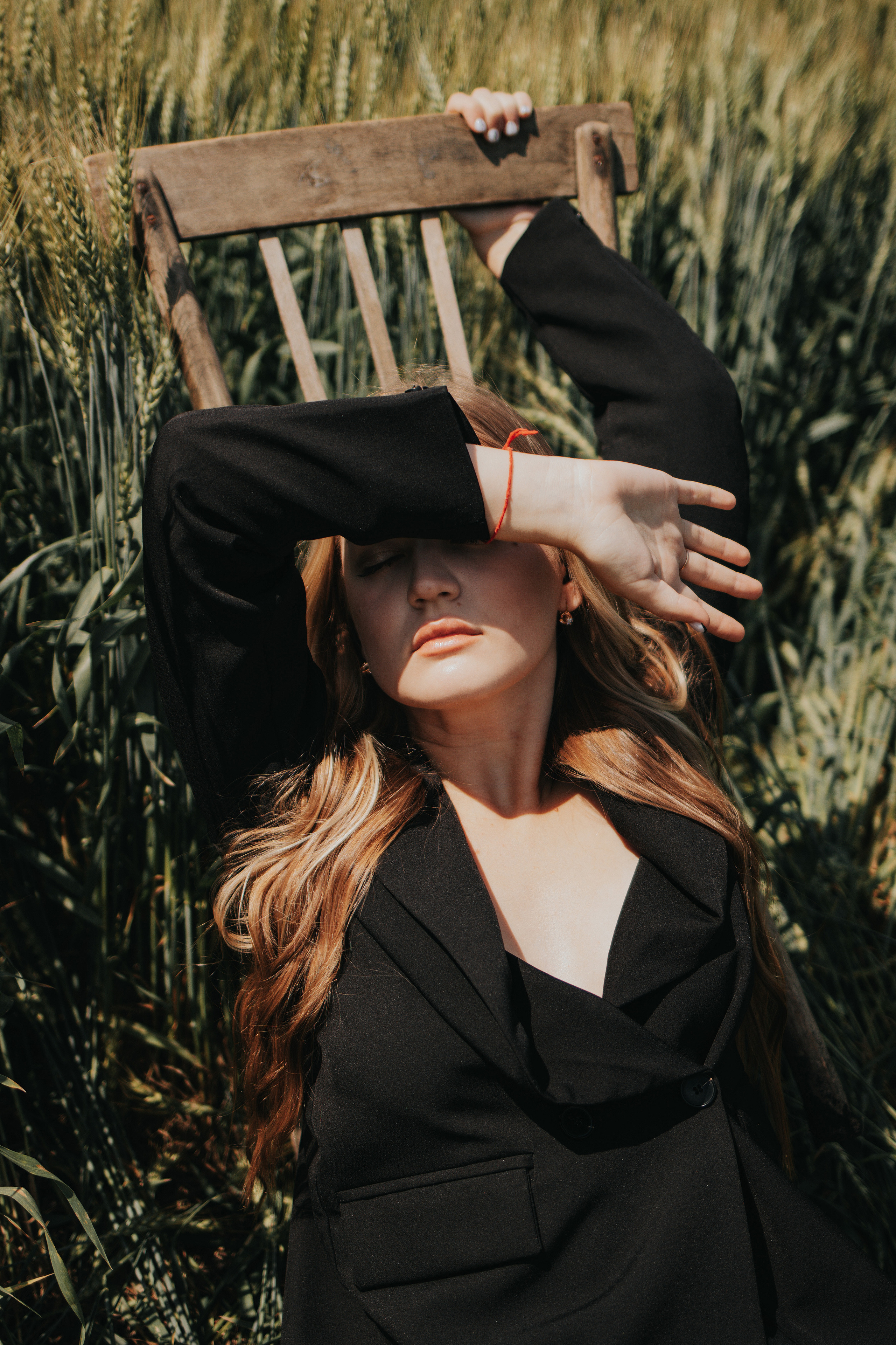 Яна в колосьях. Фотограф Пенза/Сердобск