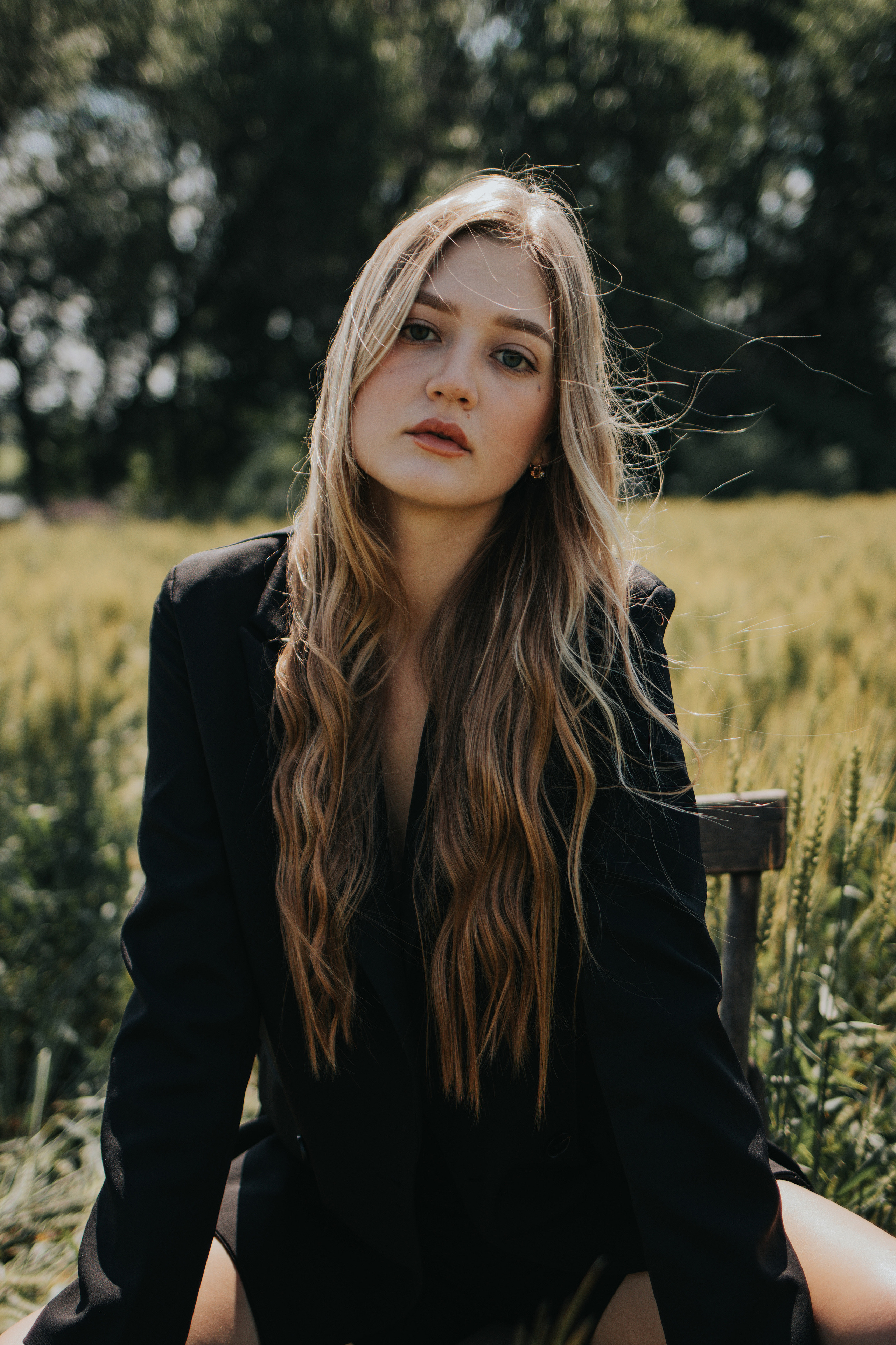 Яна в колосьях. Фотограф Пенза/Сердобск