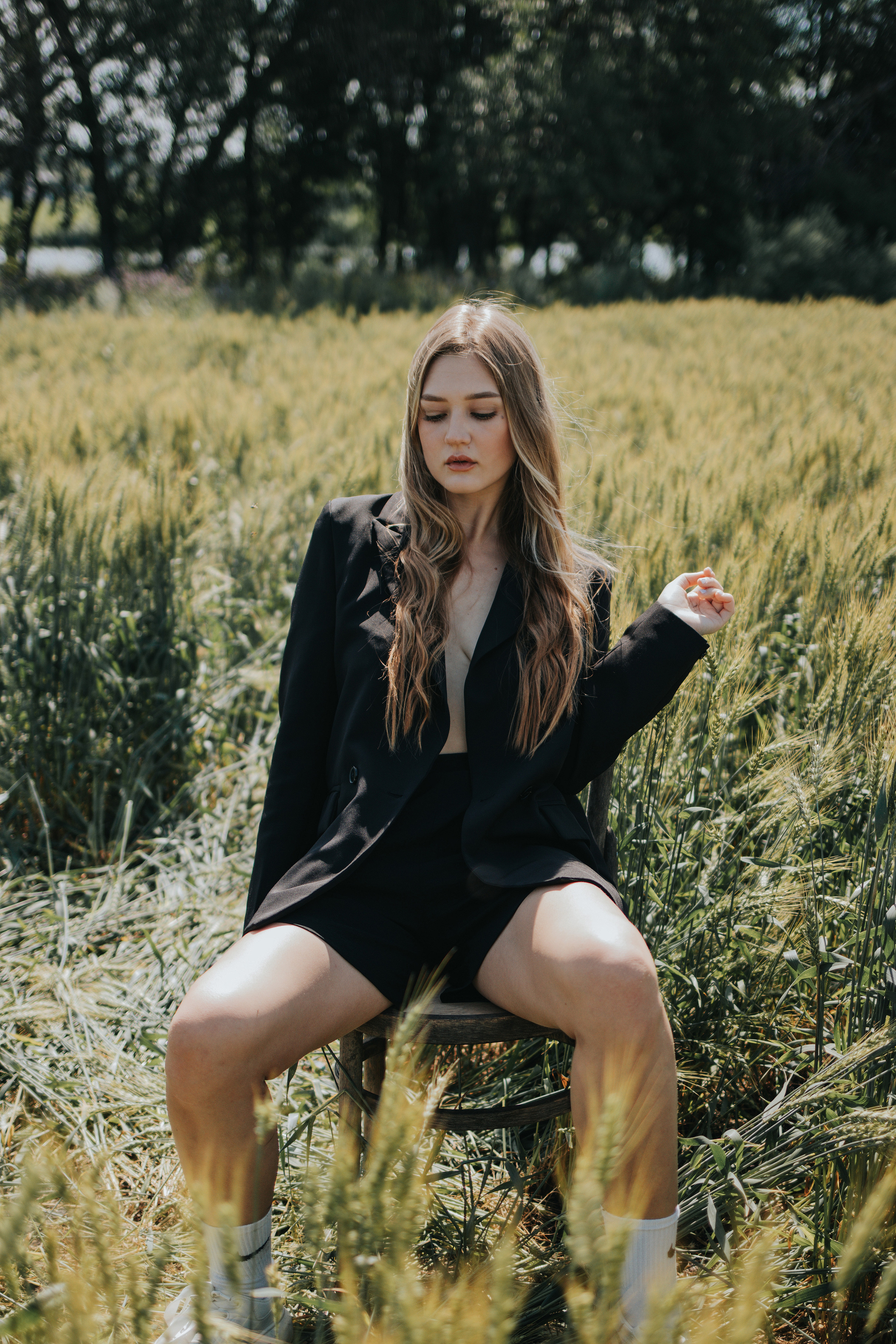 Яна в колосьях. Фотограф Пенза/Сердобск