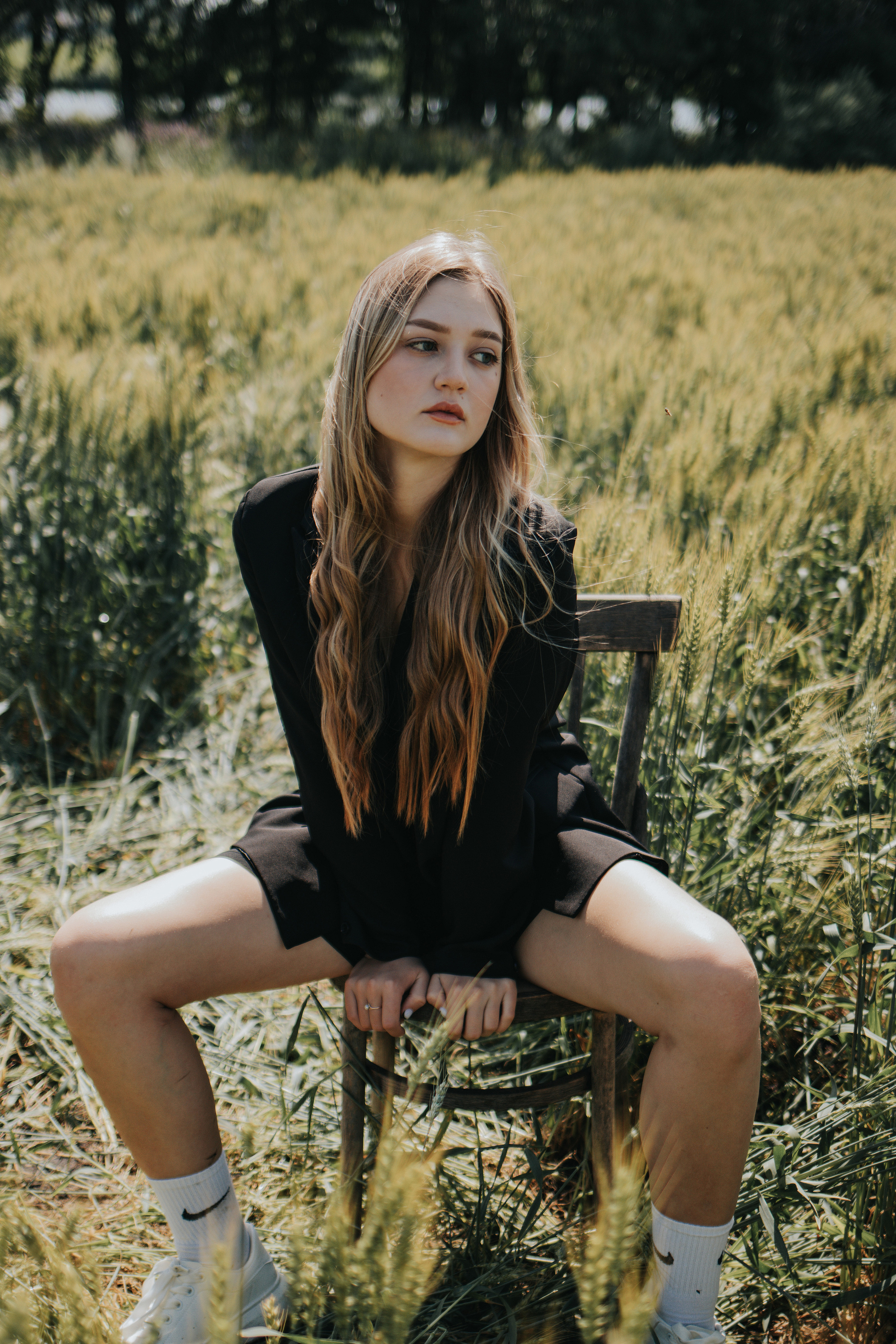 Яна в колосьях. Фотограф Пенза/Сердобск