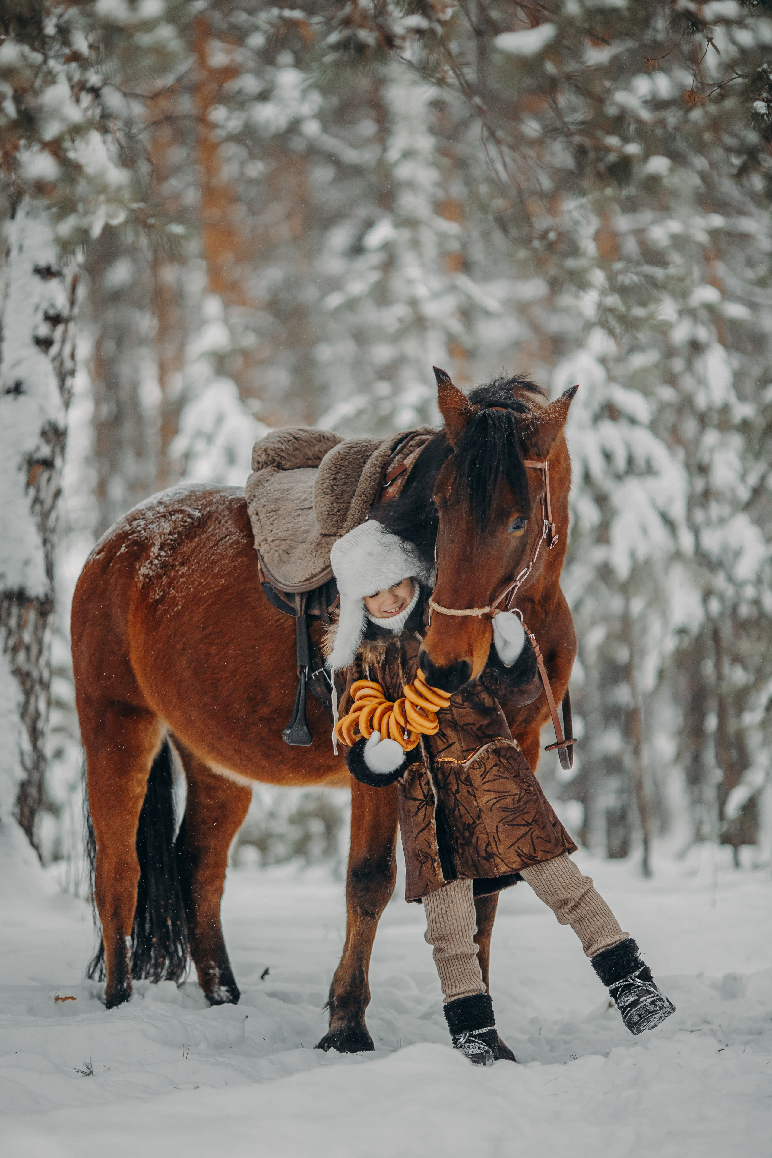 Тоша и баранки. Анна Молчанова конный фотограф в Тюмени | фотосессии с лошадьми Тюмень