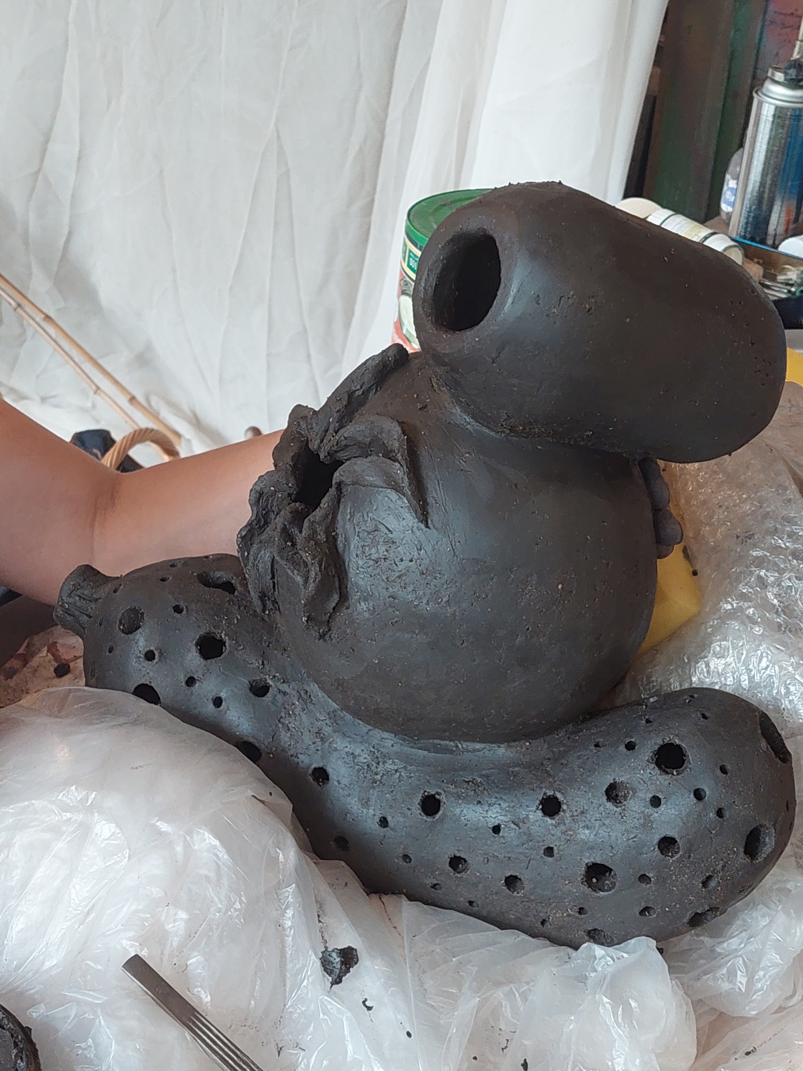 Гуслица 2022. Курс Татьяны Пунанс «Make Your Fire». Керамика с историей. Елена Рогалёва