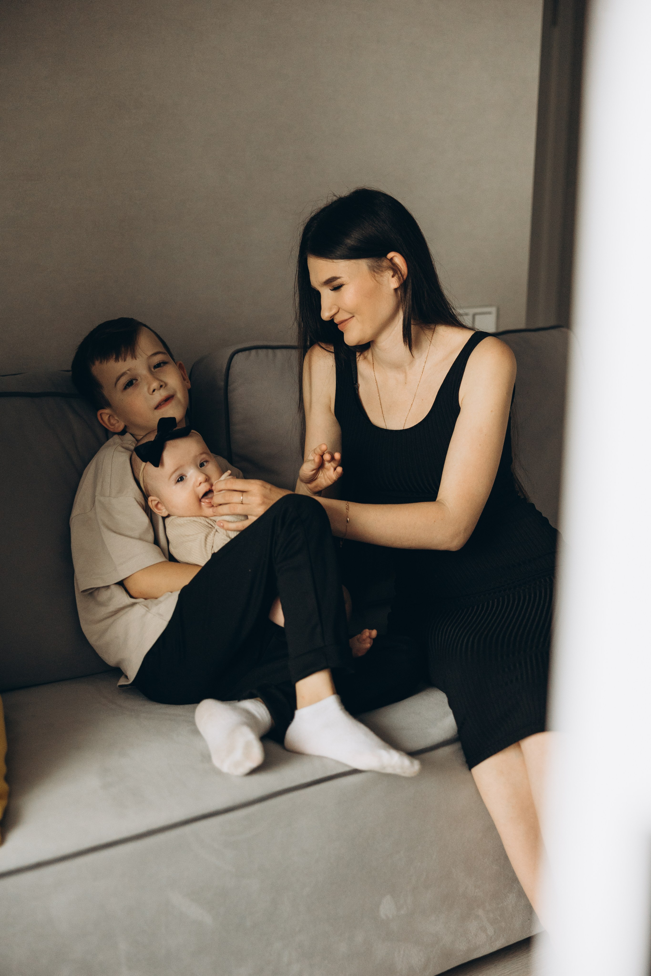 Марина, Илья и Аня. Семейный фотограф в Москве Виктория Ястребинская