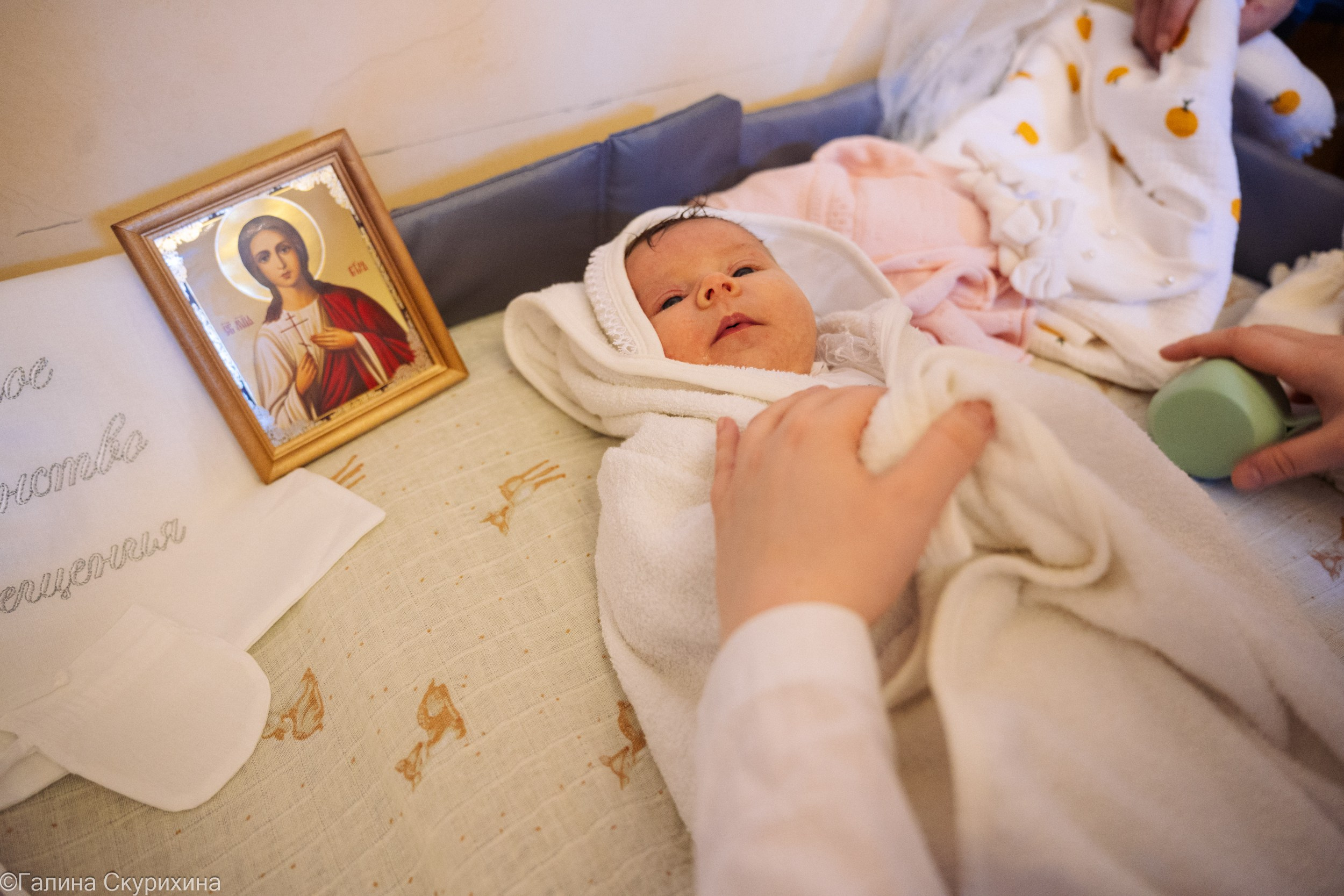 Фотосессия крещения, фотосъемка крестин