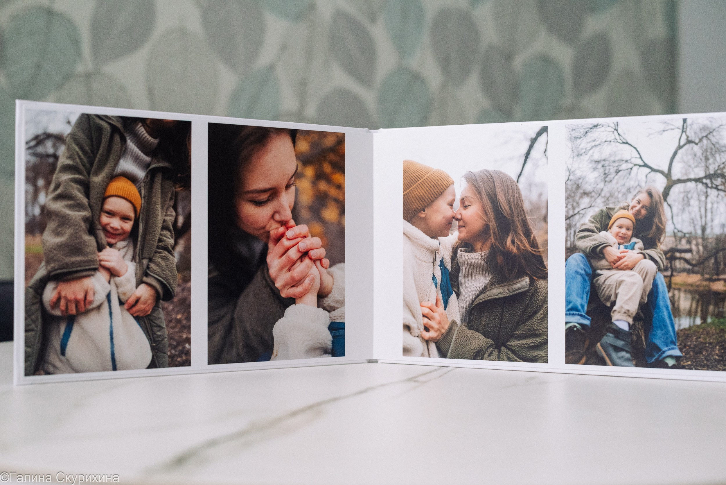 Фотокниги семейные. Семейный фотограф на крещение, венчание в Иваново Галина Скурихина