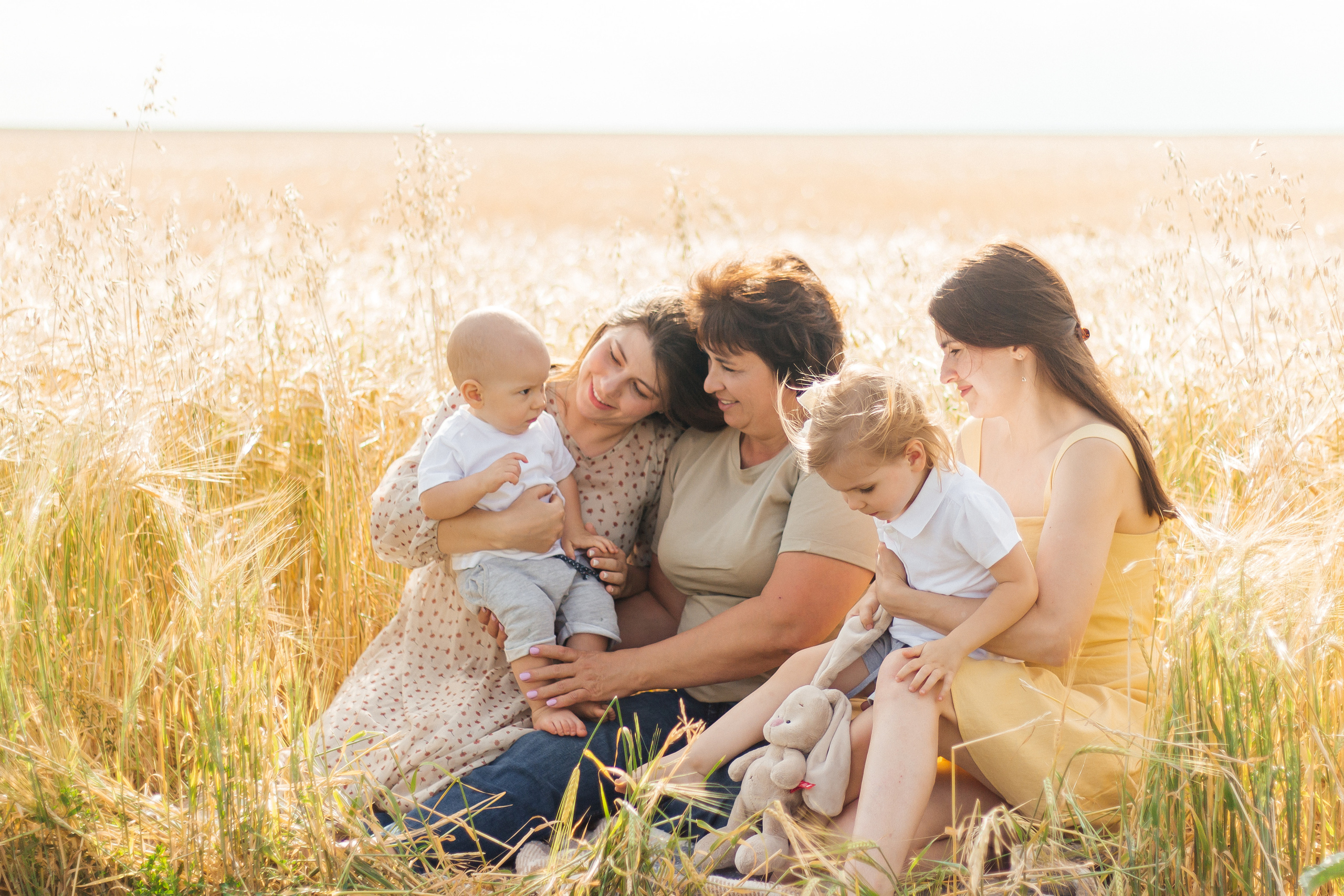 Семья Хуртовых. Фотограф в Большой Черниговка, Самаре. Некрасова Виктория