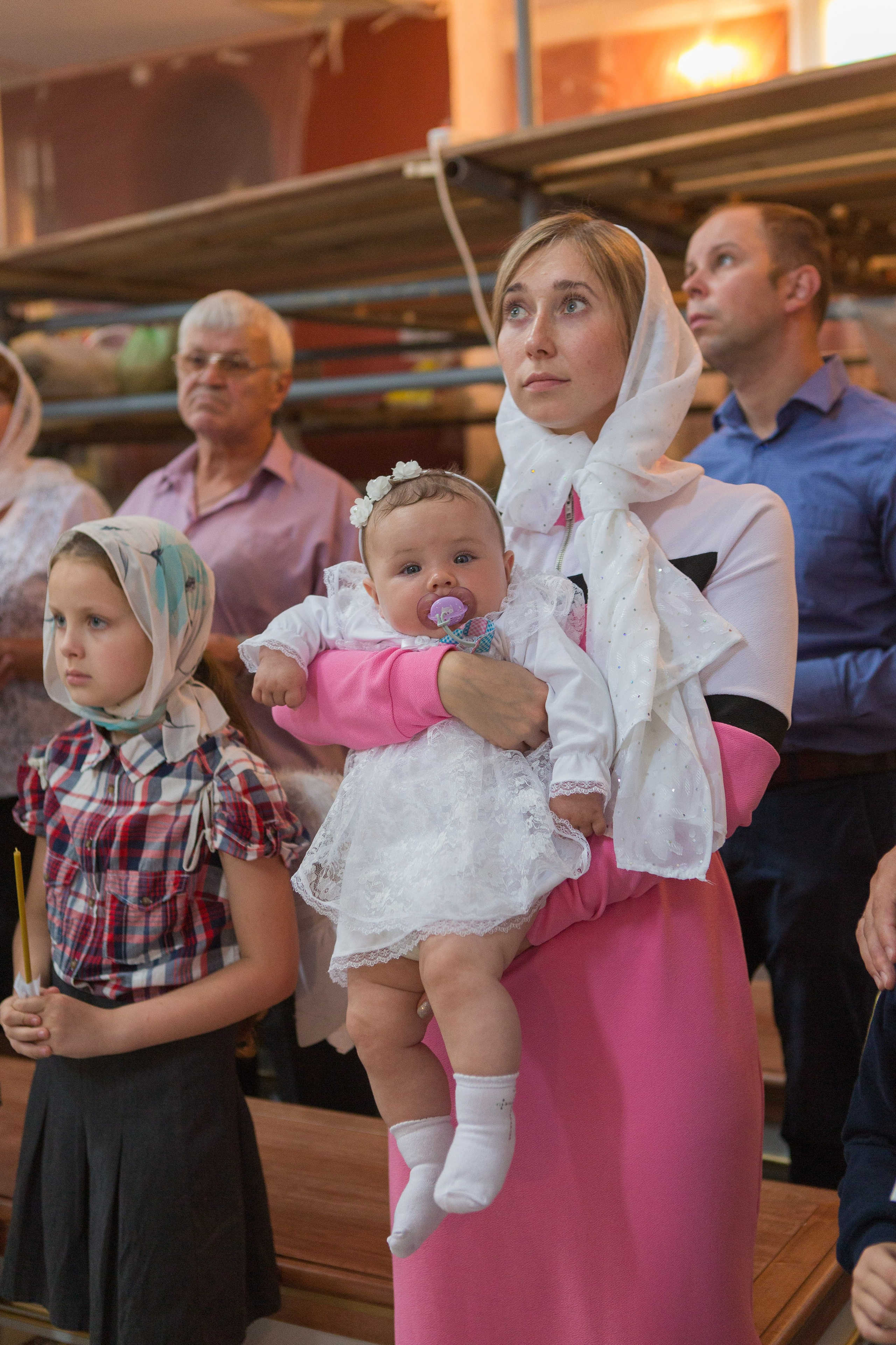 Крещение Вероника. Фотограф Александр Заломаев